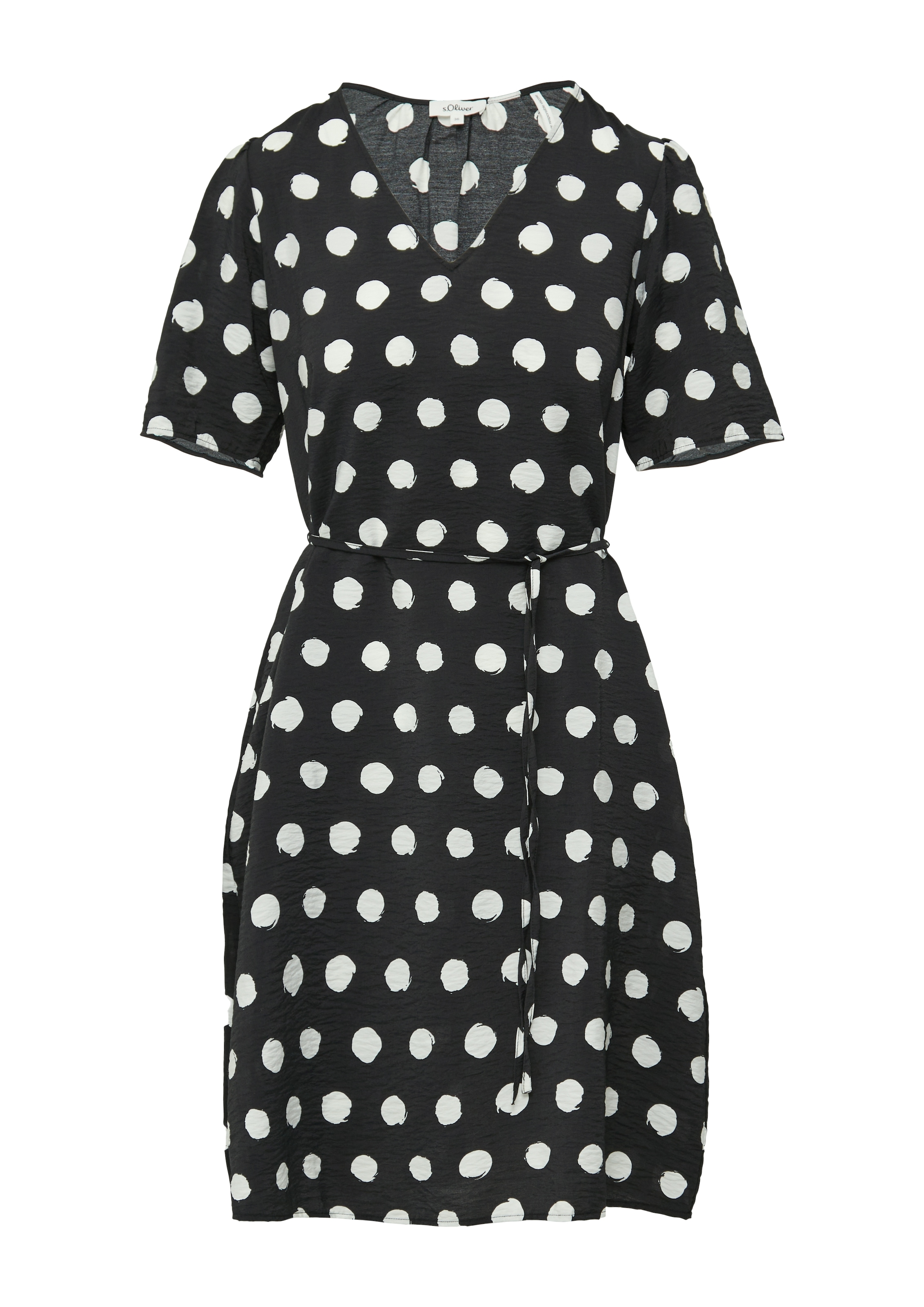 s.Oliver Minikleid, mit All-Over Print