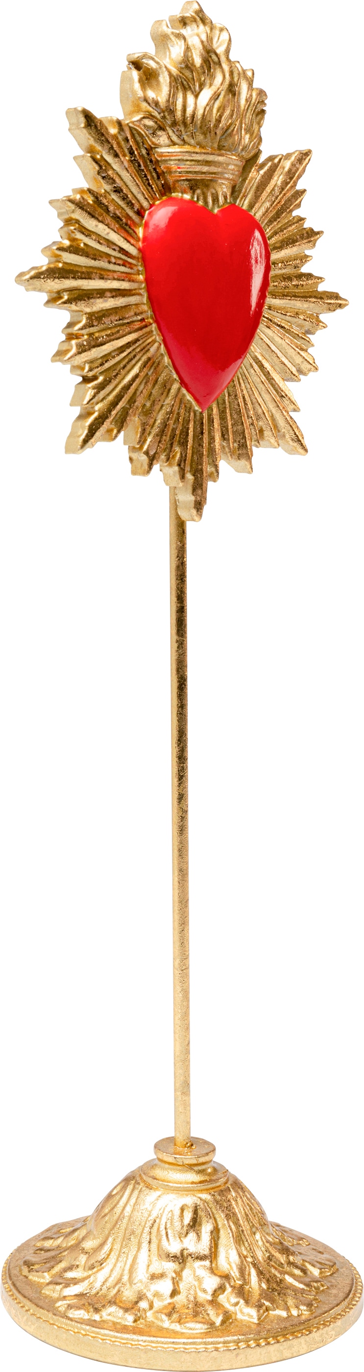 Kare Design Dekoobjekt »Flaming Heart 31cm«
