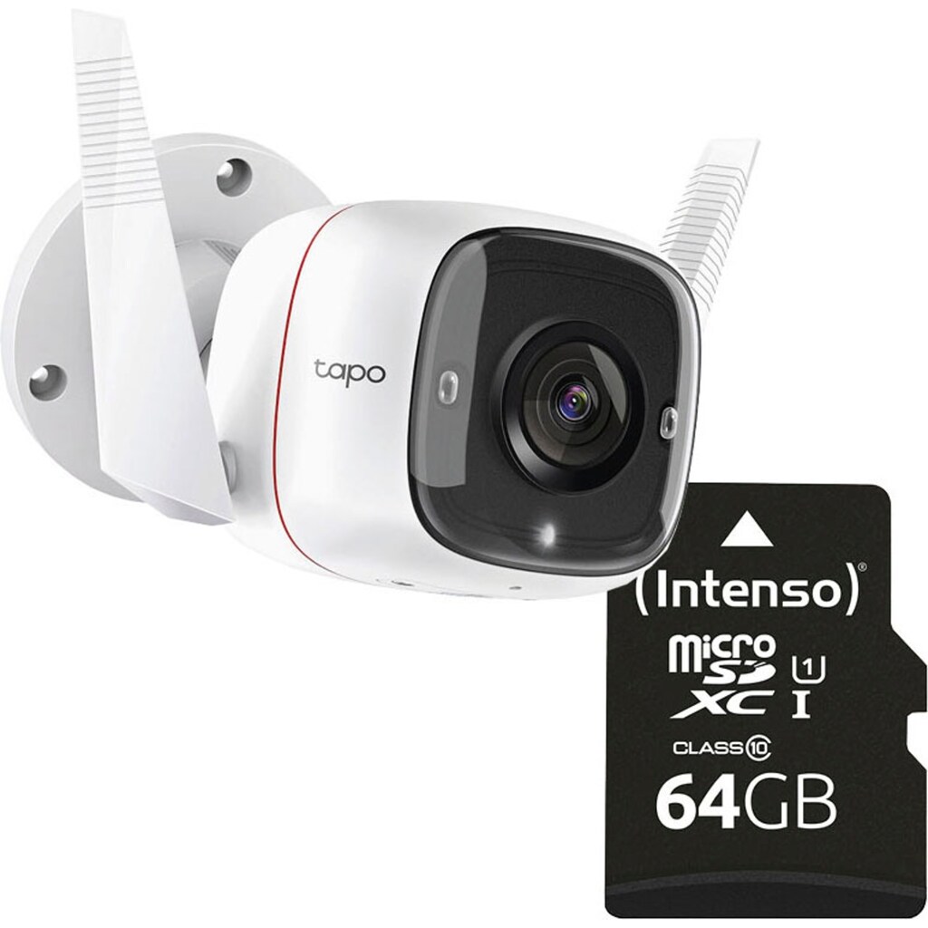TP-Link Überwachungskamera »Tapo C310 +64GB SD-Card«, Außenbereich