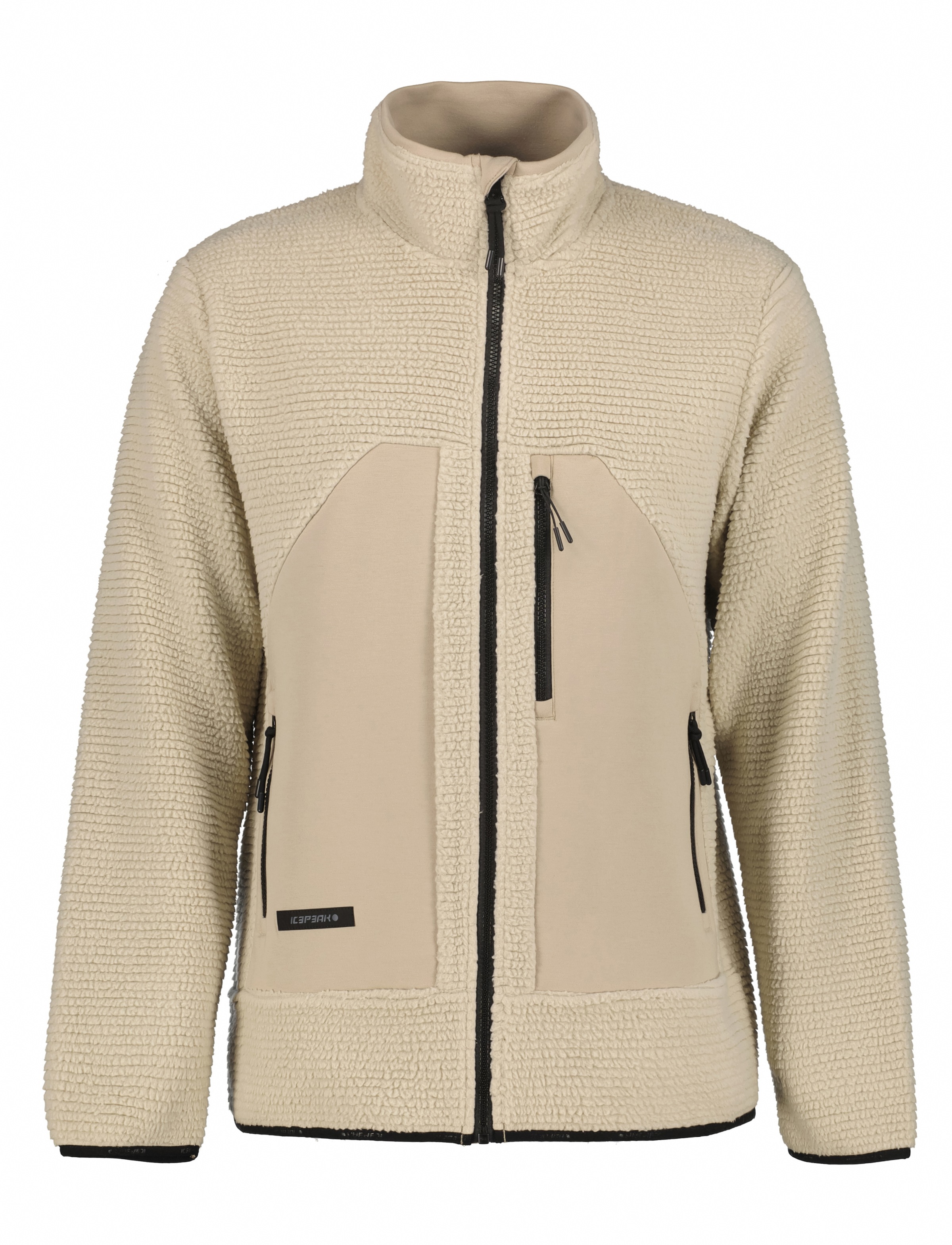 Icepeak Fleecejacke »ANAHEIM« mit Stehkragen, mit Reißverschlusstaschen, normale Passform