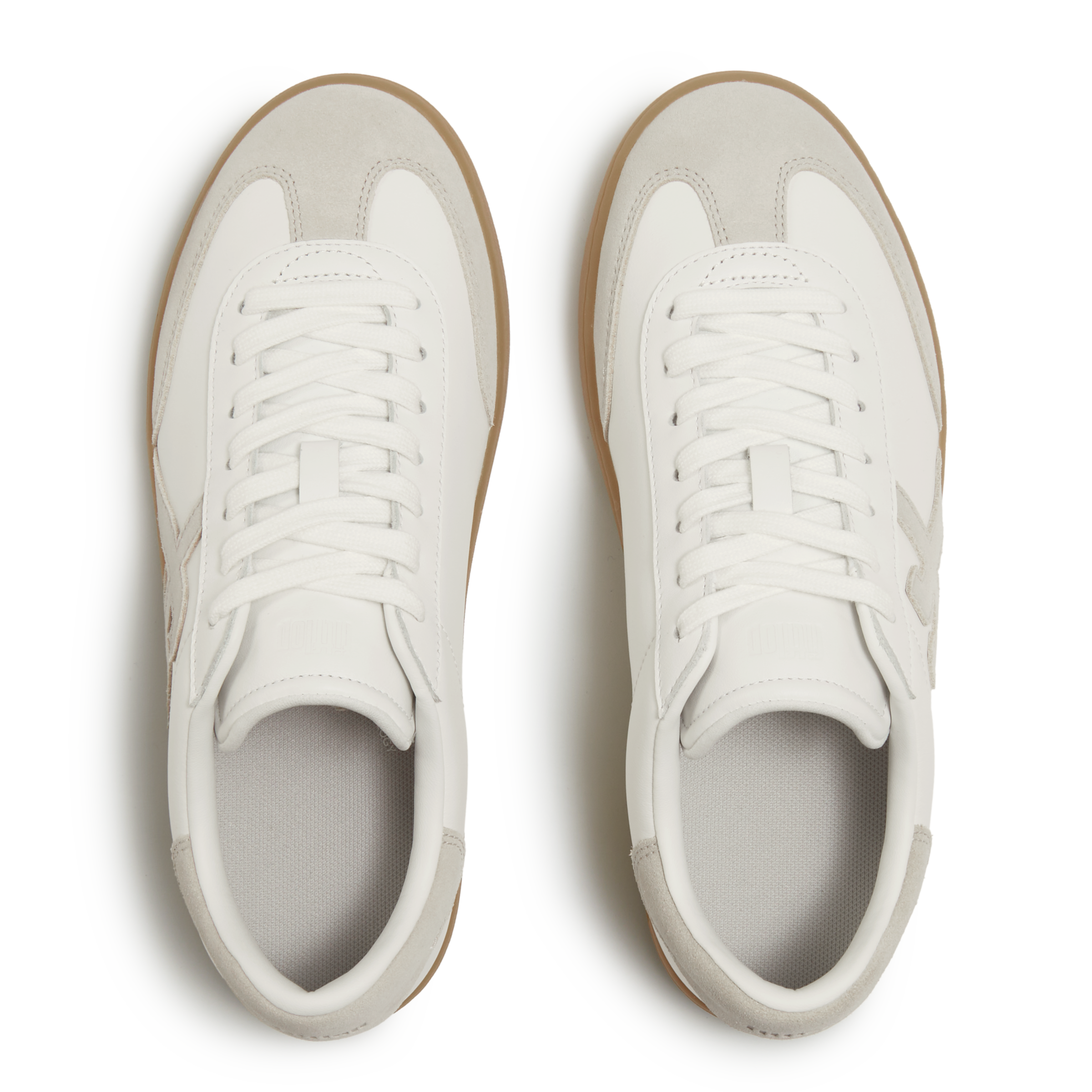 Fitflop Plateausneaker »THE DASH T-TOE«  Freizeitschuh, Halbschuh, Schnürer, Retro Sneaker im Material-Mix