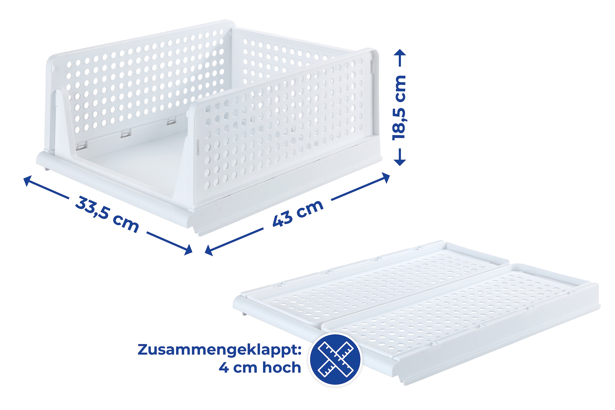 Maximex Stapelbox, (2 St.), stapelbar