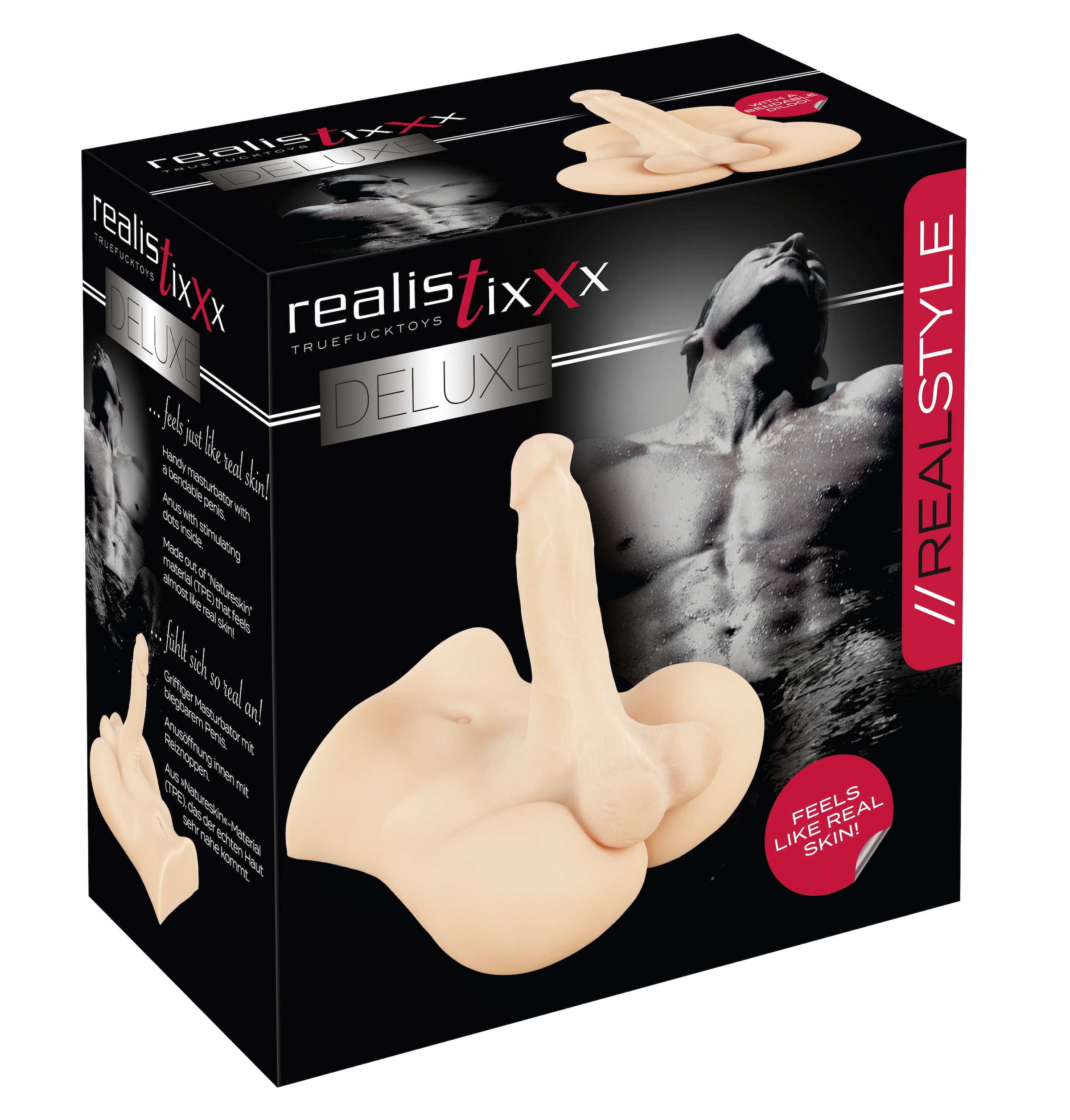 Realistixxx Masturbator »Torso-Masturbator Deluxe Man 02«