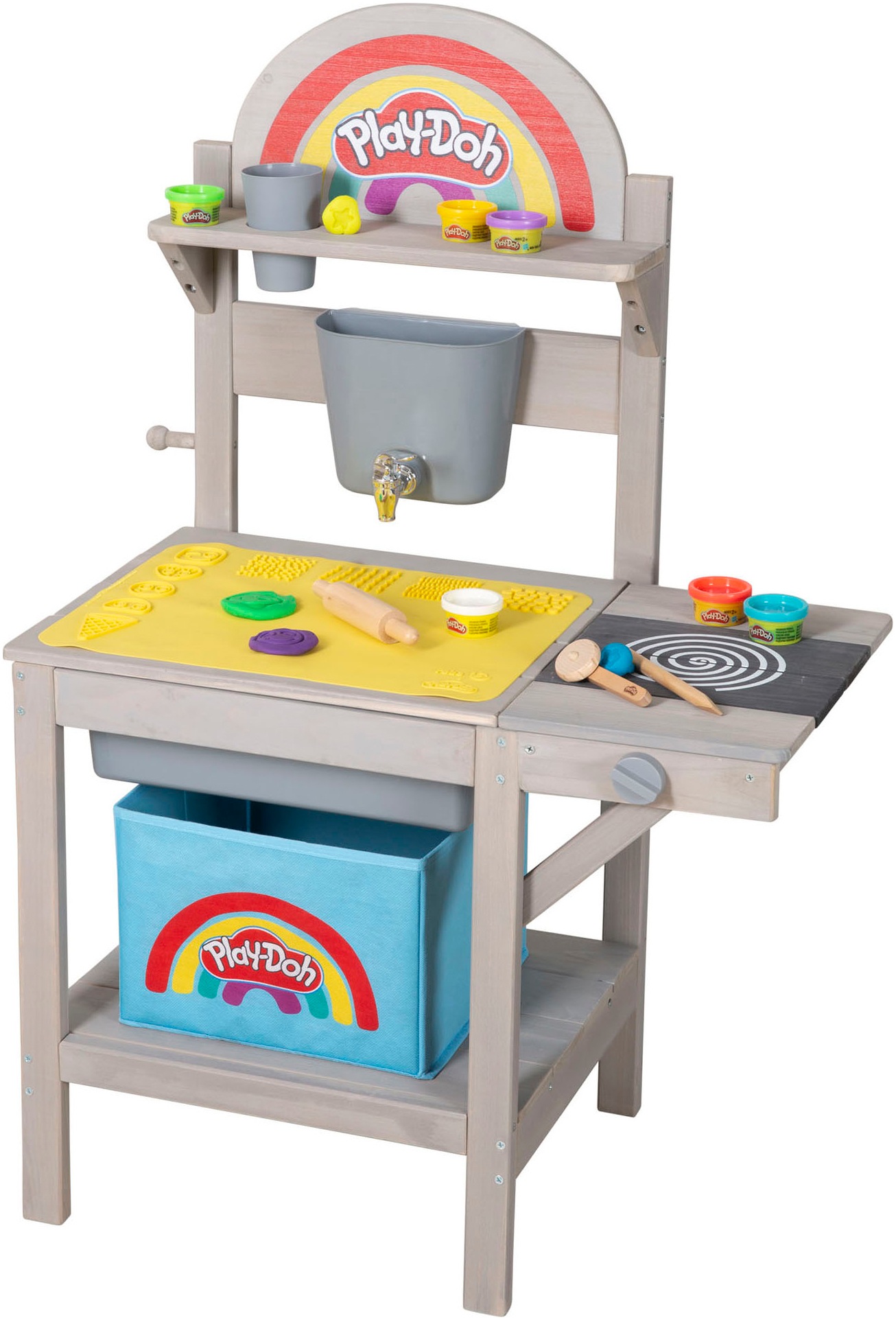 roba® Outdoor-Spielküche »Play-Doh«, inkl. Knete, 3D-Kreativmatte; FSC® - schützt Wald - weltweit