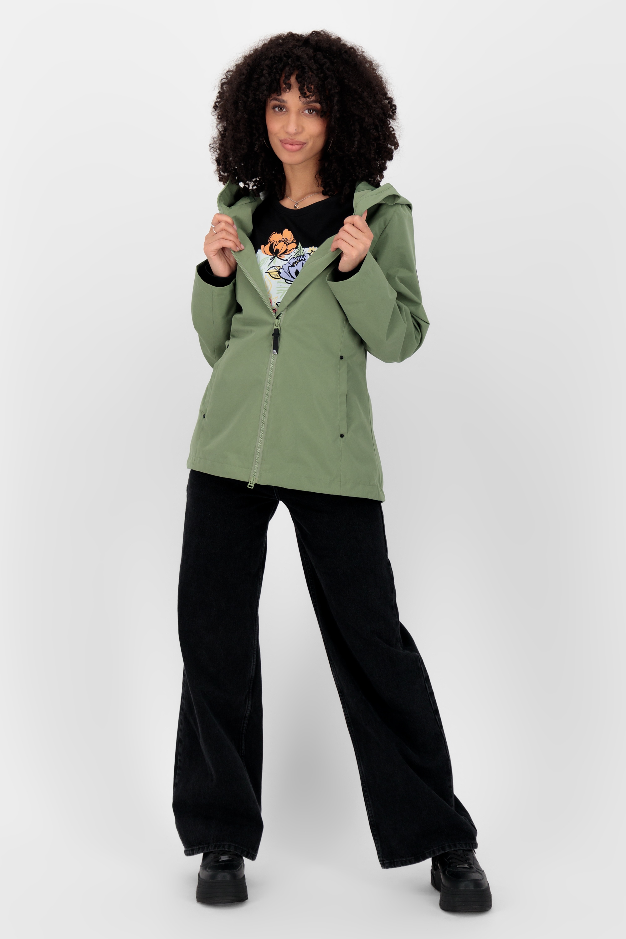 Alife & Kickin Softshelljacke »KANAAKA« mit Kapuze