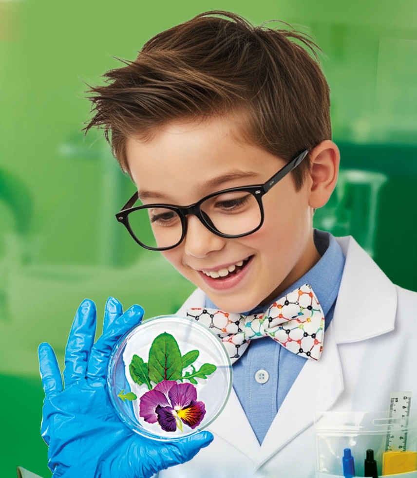 Clementoni® Experimentierkasten »Galileo Lab, Natur unter dem Mikroskop« mit LED-Licht