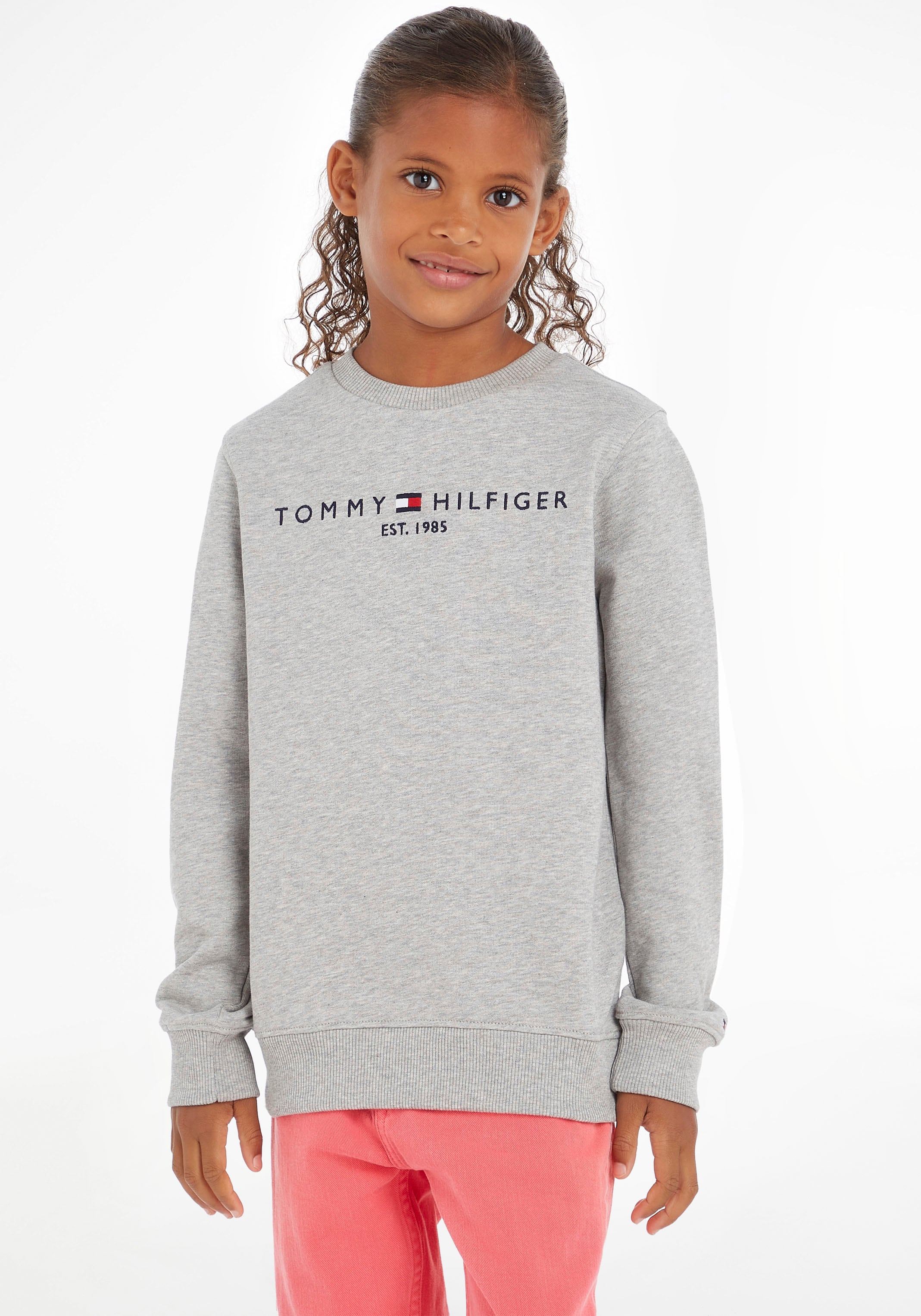 »ESSENTIAL bei Hilfiger Mädchen Junior Sweatshirt MiniMe,für und ♕ Jungen Kids Kinder Tommy SWEATSHIRT«,