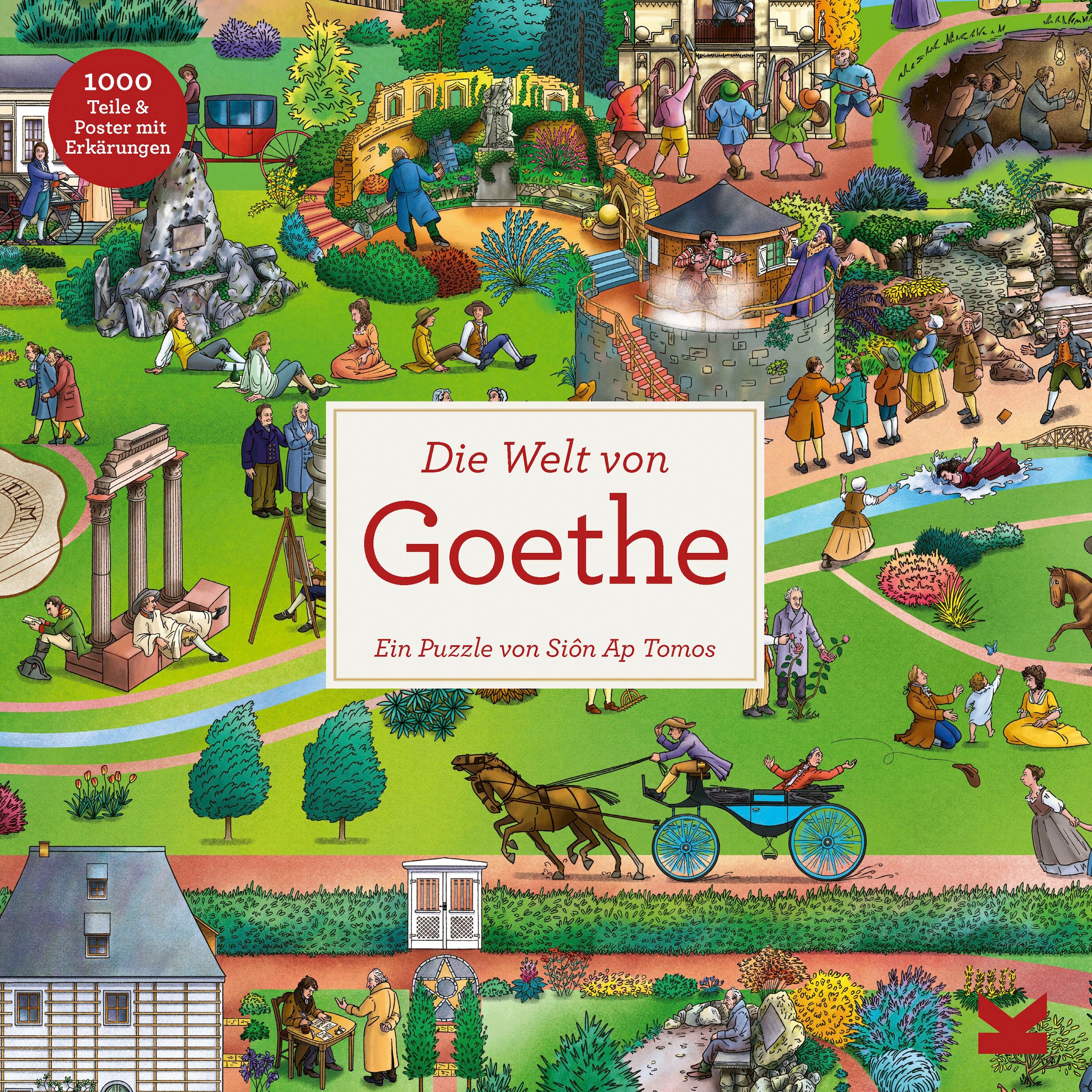 Laurence King Puzzle »Die Welt von Goethe«, Made in Europe