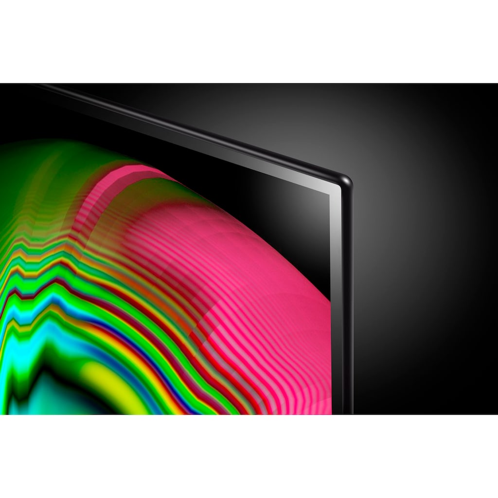 LG OLED-Fernseher »OLED55A29LA«, 139 cm/55 Zoll, 4K Ultra HD, Smart-TV, α7 Gen5 4K AI-Prozessor, selbstleuchtende Pixel, perfektes Schwarz, Sprachassistenten