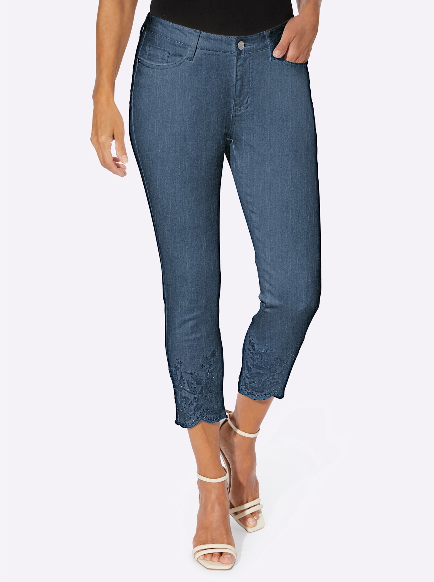 7/8-Jeans, (1 tlg.)