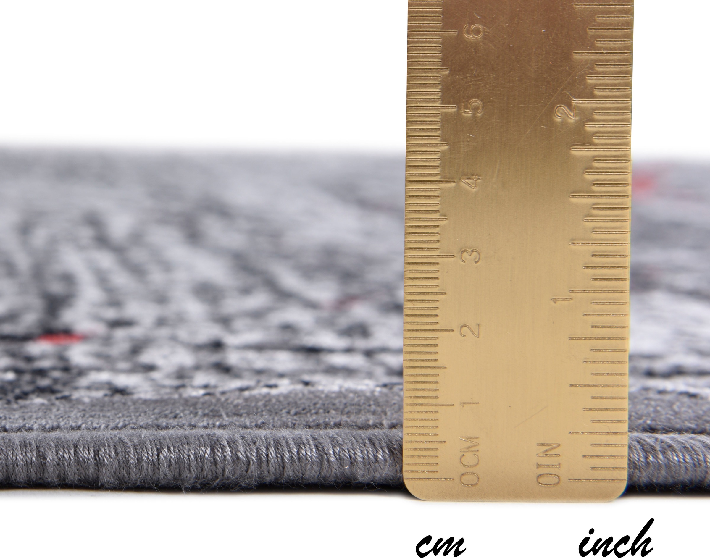 Gino Falcone Teppich »Orelia 103« rechteckig 7 mm Höhe Kurzflor, modernes Design, mit leichtem Glanz, Wohnzimmer