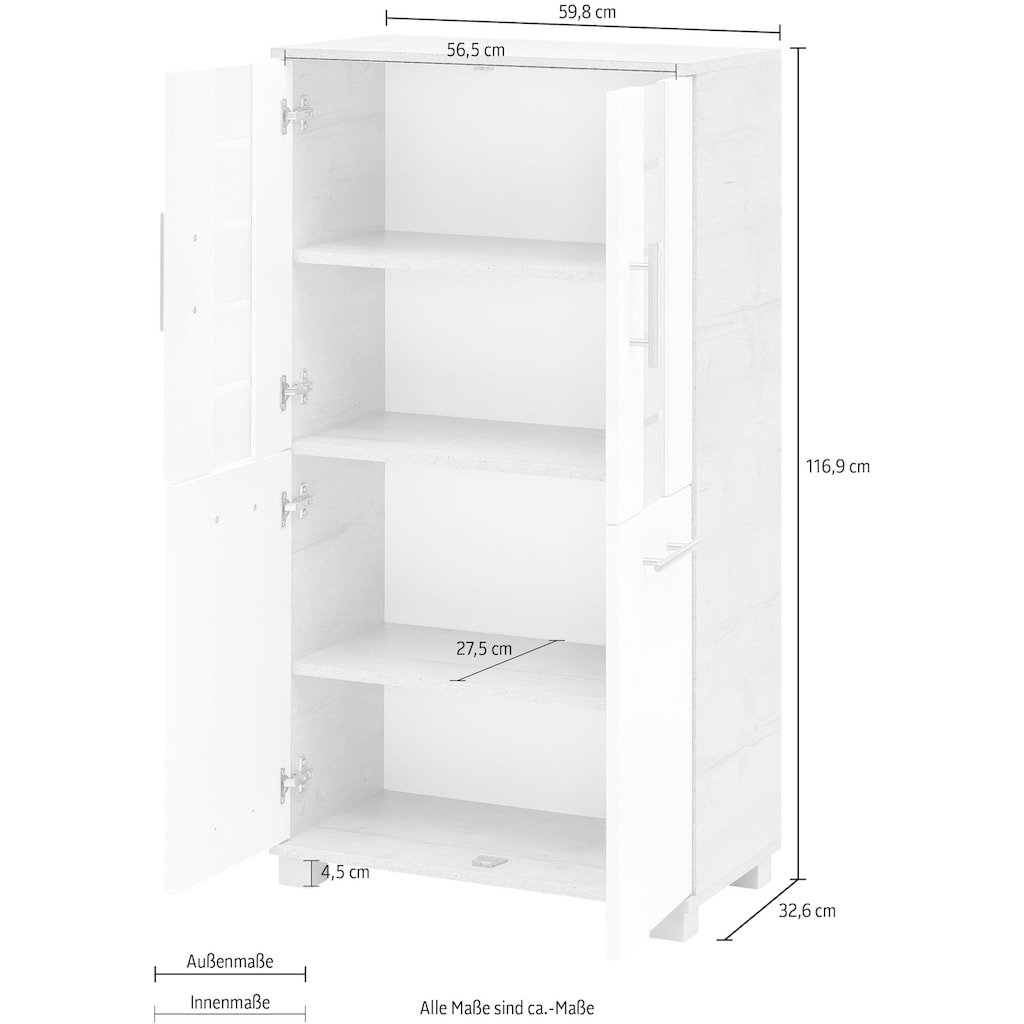 Schildmeyer Midischrank »Nitros«