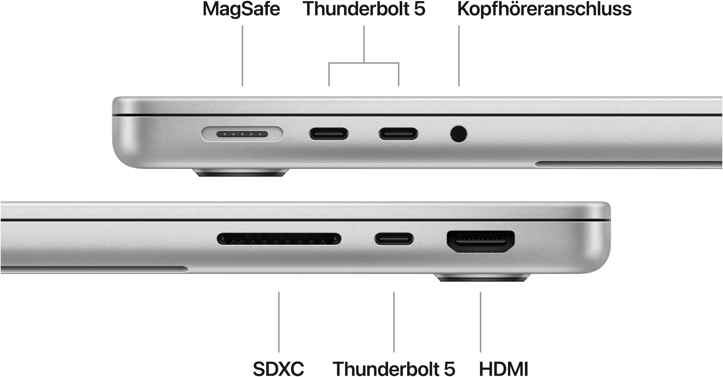 Apple Notebook »MacBook Pro 14'' M4 Pro«, 35,97 cm, / 14,2 Zoll, Apple, M4 Pro, 16-Core GPU, 512 GB SSD