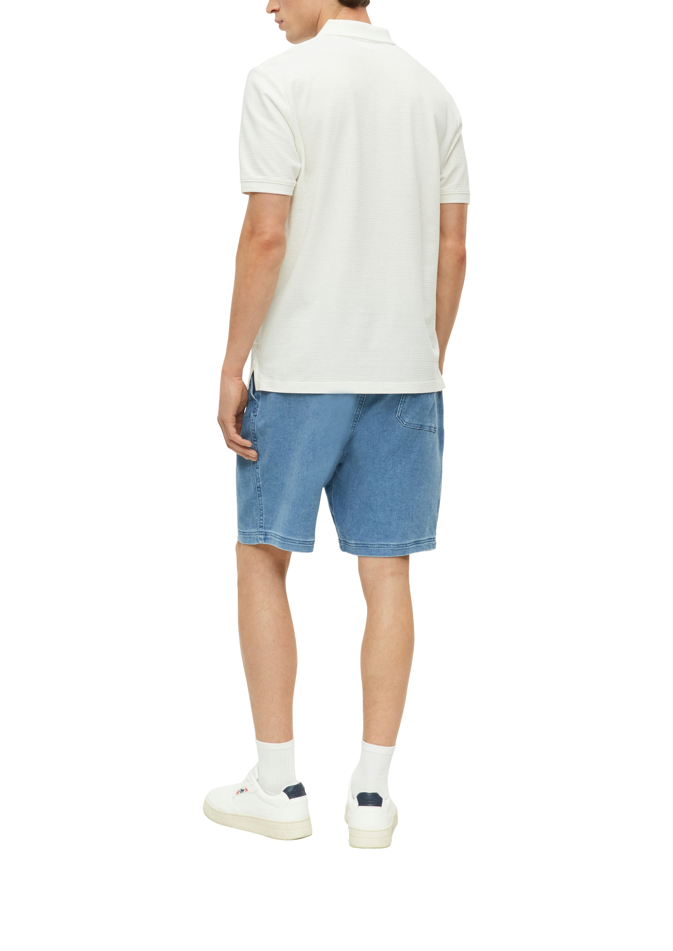 s.Oliver Poloshirt Sommer-Polo in Struktur-Optik