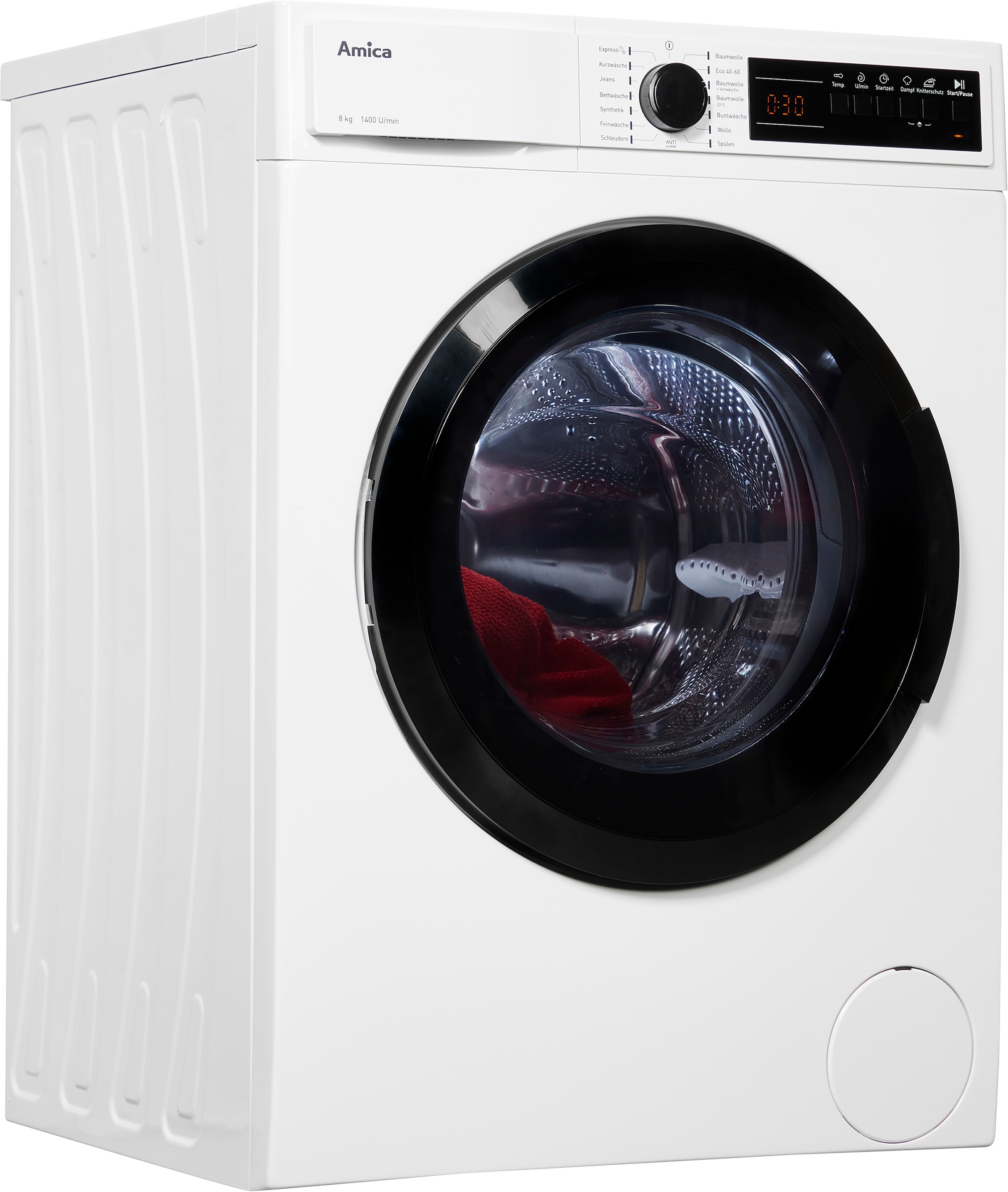 Amica Waschmaschine »WA 484 081, 081«, 484 3 mit kg, WA Garantie XXL 1400 Jahren 8 U/min