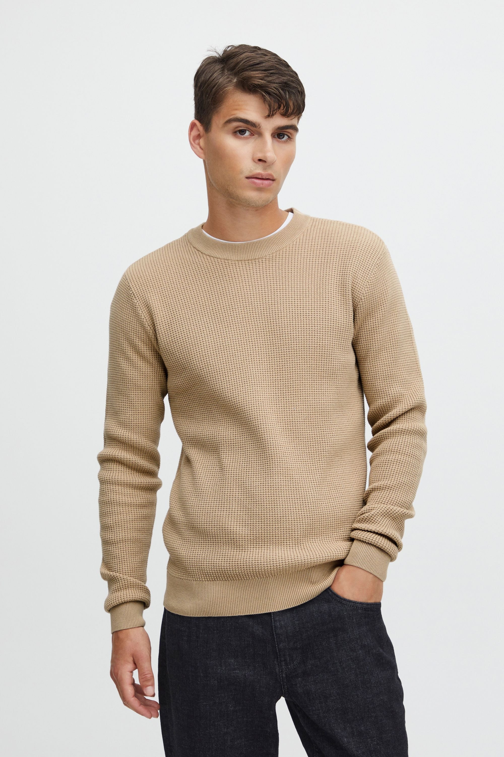 Casual Friday Strickfleece-Pullover »Strickpullover CFKarlo«