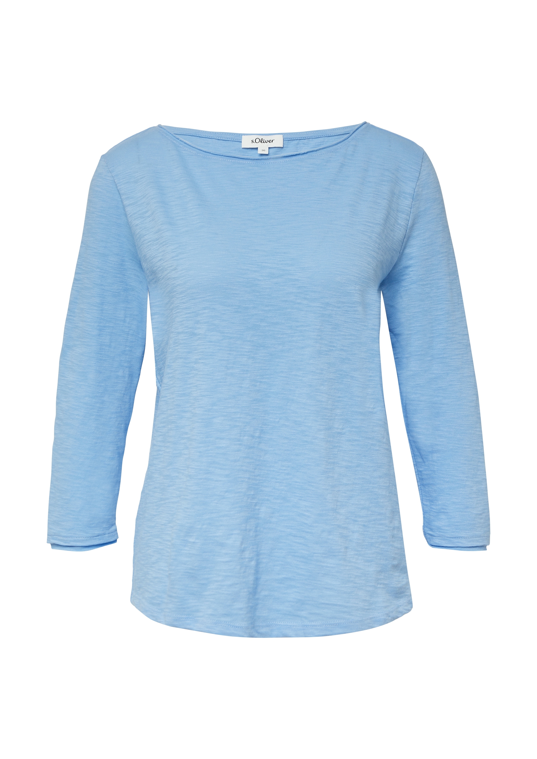 s.Oliver Langarmshirt, aus Flammgarn