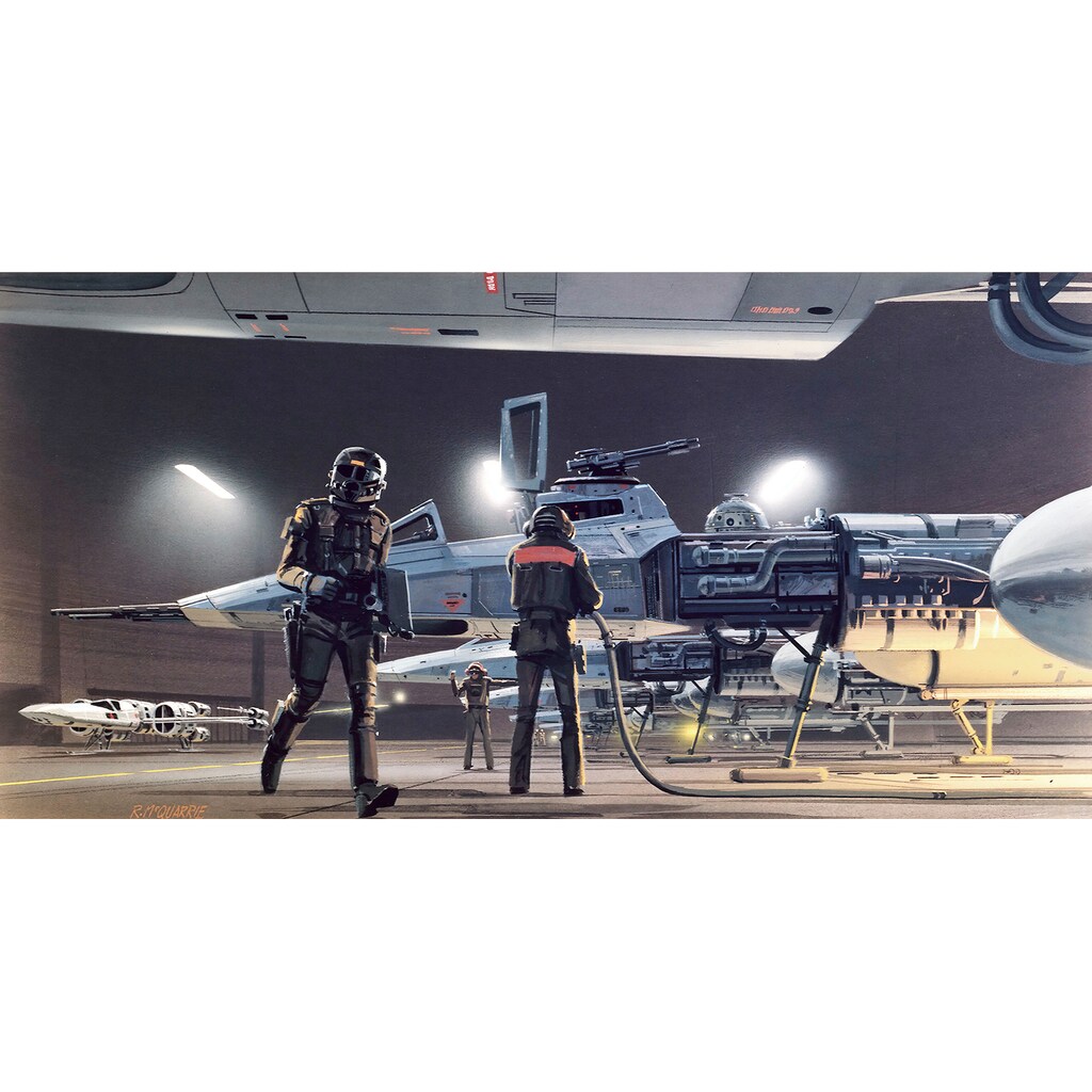 Komar Vliestapete »Star Wars Classic RMQ Yavin Hangar«