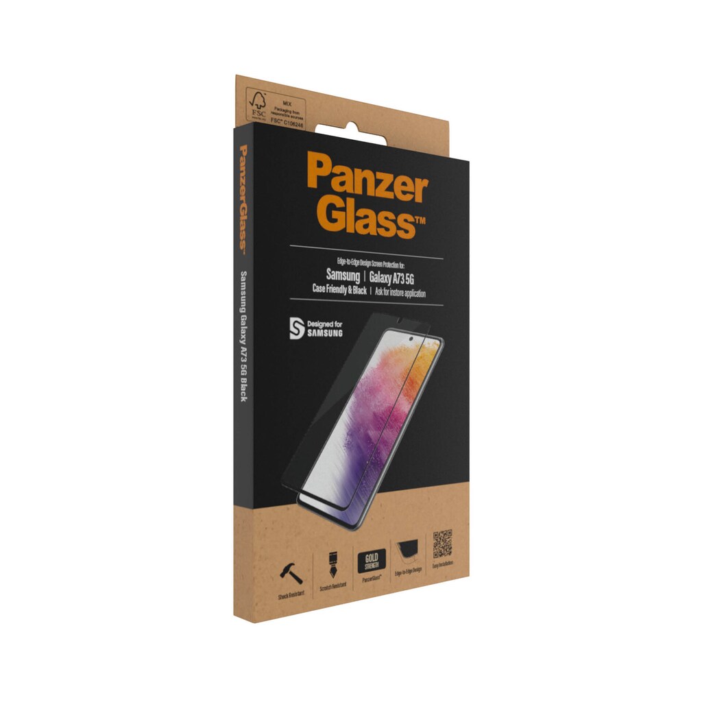 PanzerGlass Displayschutzglas »Displayschutzglass E2E - Samsung Galaxy A73 5G«