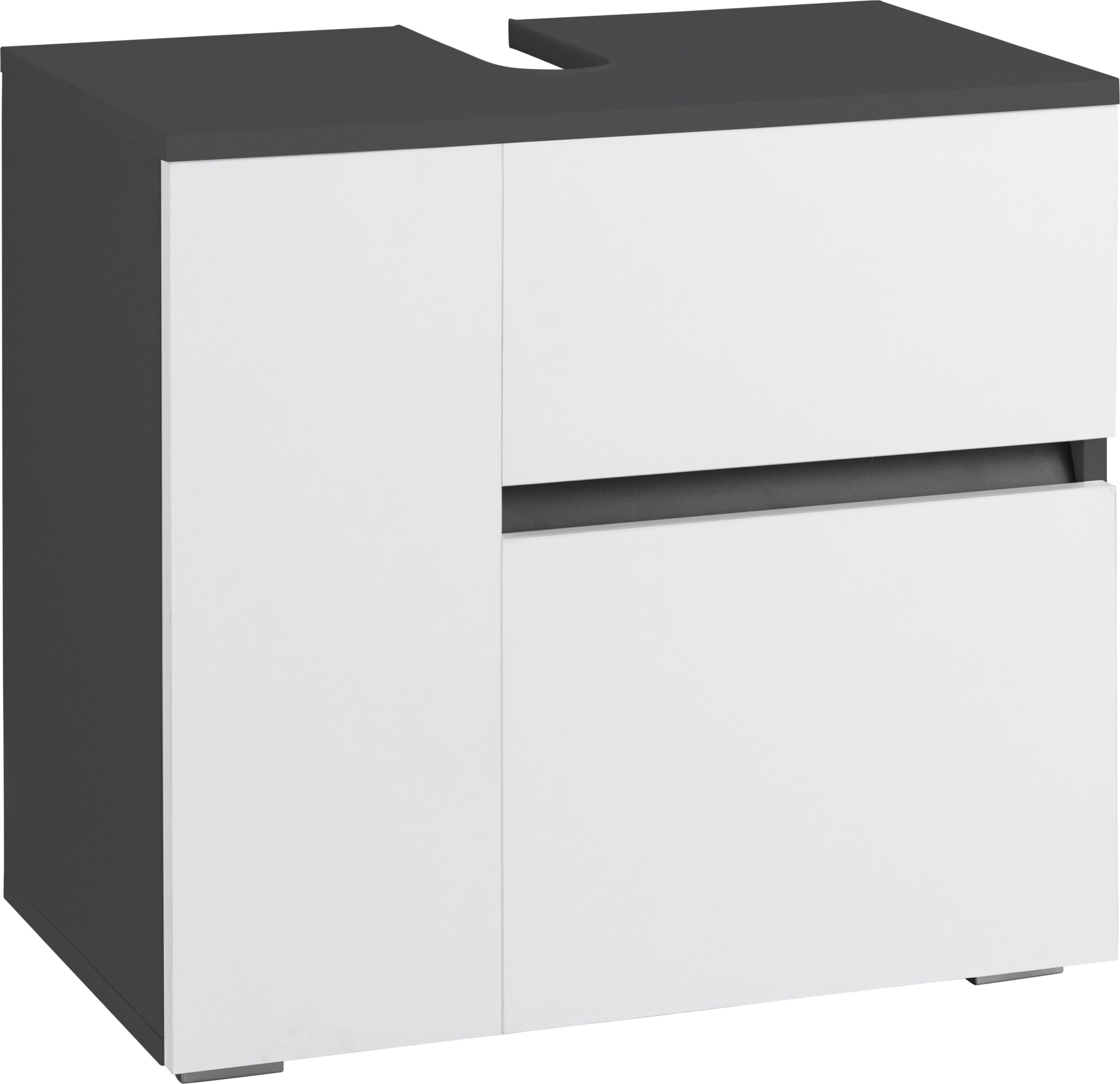 Schildmeyer Waschbeckenunterschrank »Emmi«, Höhe 63,5 cm, Metallgriffe, auf  Rollen online kaufen | mit 3 Jahren XXL Garantie | Waschbeckenunterschränke