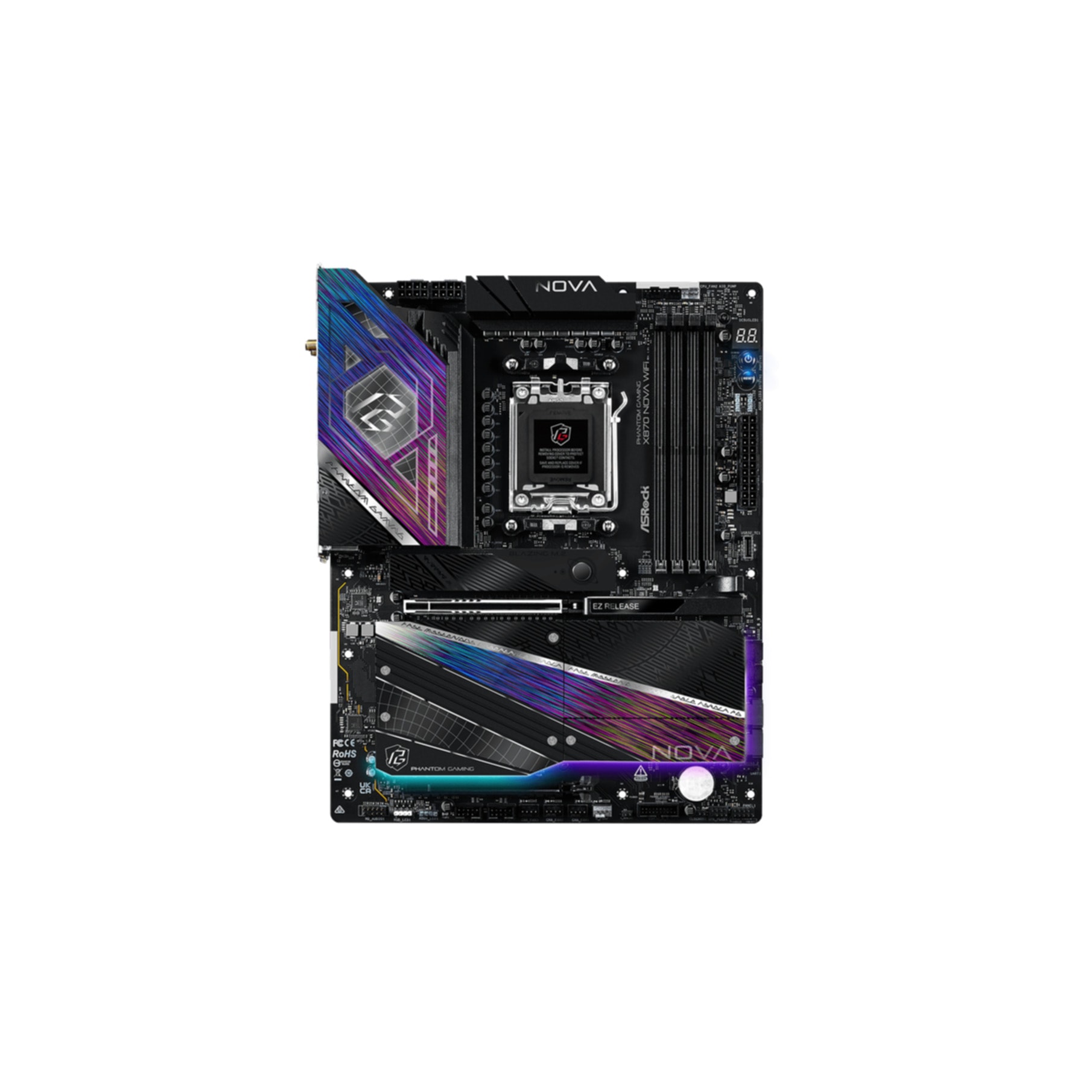 Asrock Mainboard »MK  X870E NOVA WIFI«
