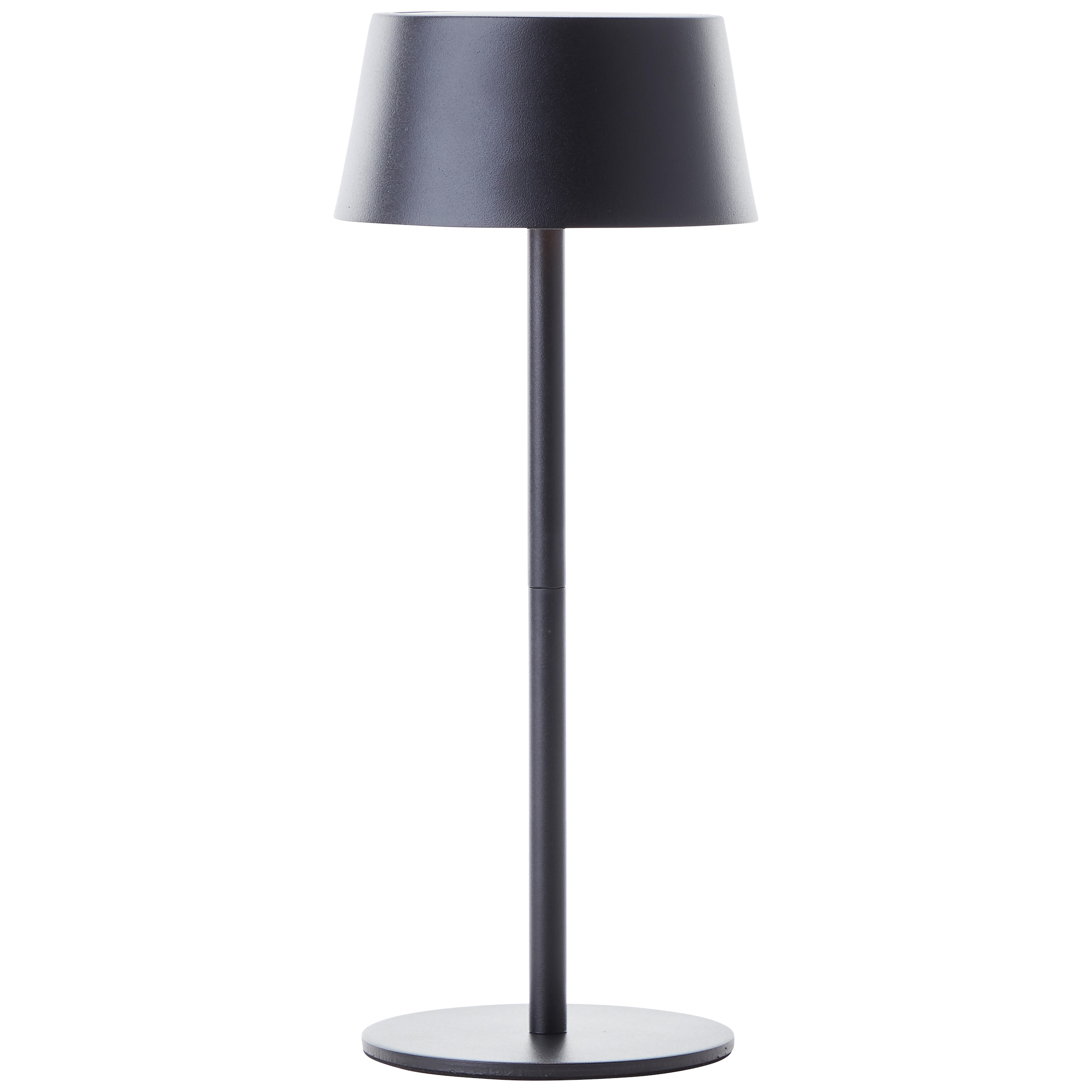 Brilliant LED Außen-Tischleuchte »Picco«, LED Außentischlampe Leuchte mit Solar in schwarz matt per USB ladbar