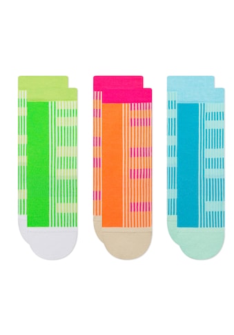 Freizeitsocken »Crocs Socks Split Stripe Ankle«, (3 Paar)
