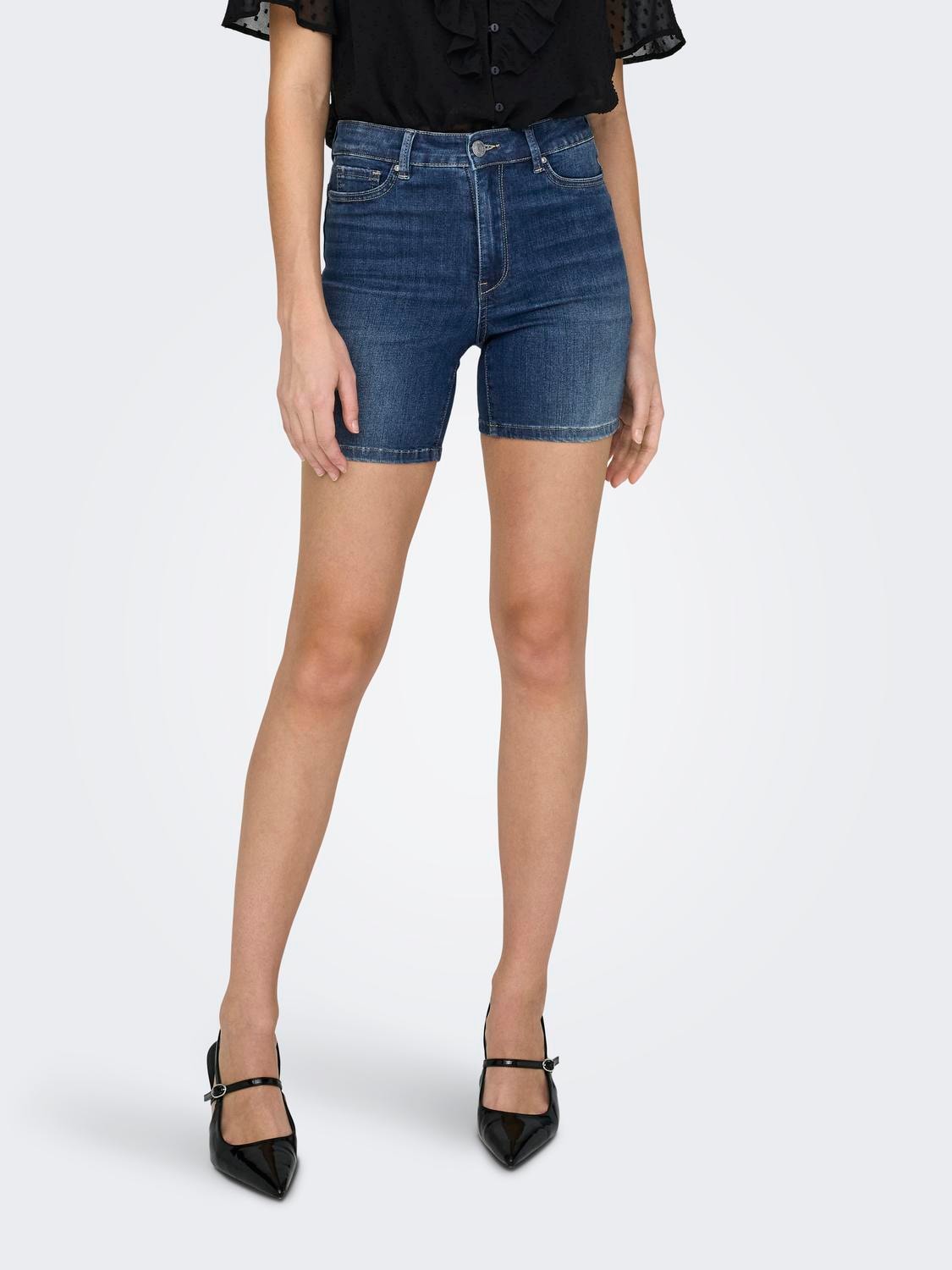 Jeansshorts »ONLROSE HW SKINNY SHORTS DNM GUA192«