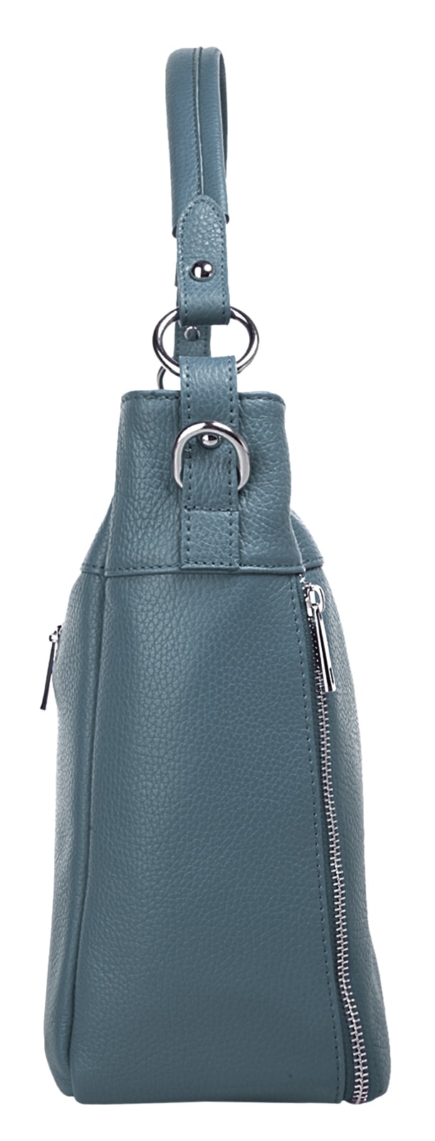 Cluty Henkeltasche, echt Leder, Made in Italy