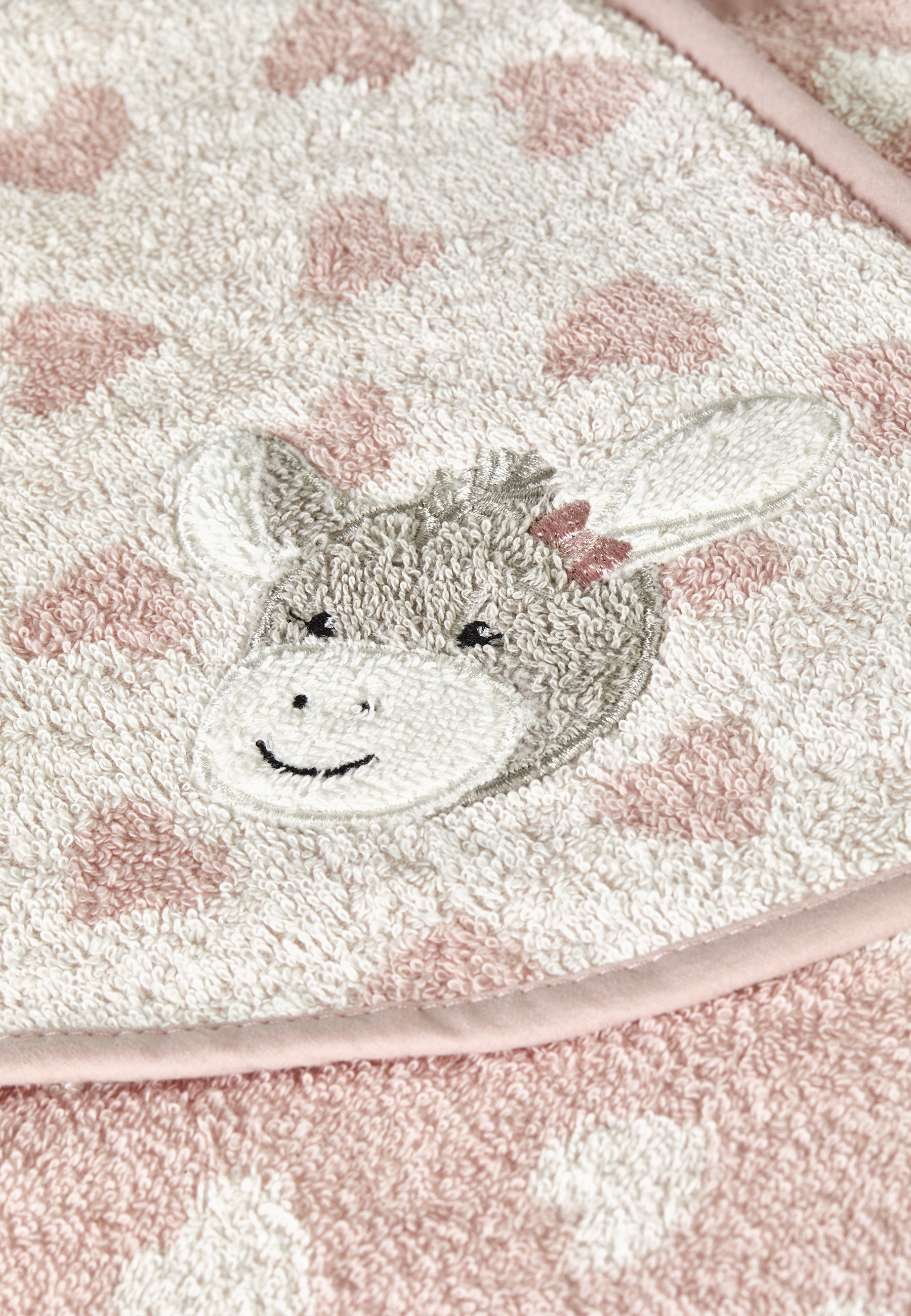 Sterntaler® Kapuzenhandtuch »Kapuzenbadetuch 100x100 cm ESEL Emmi Girl«, (1 St.)