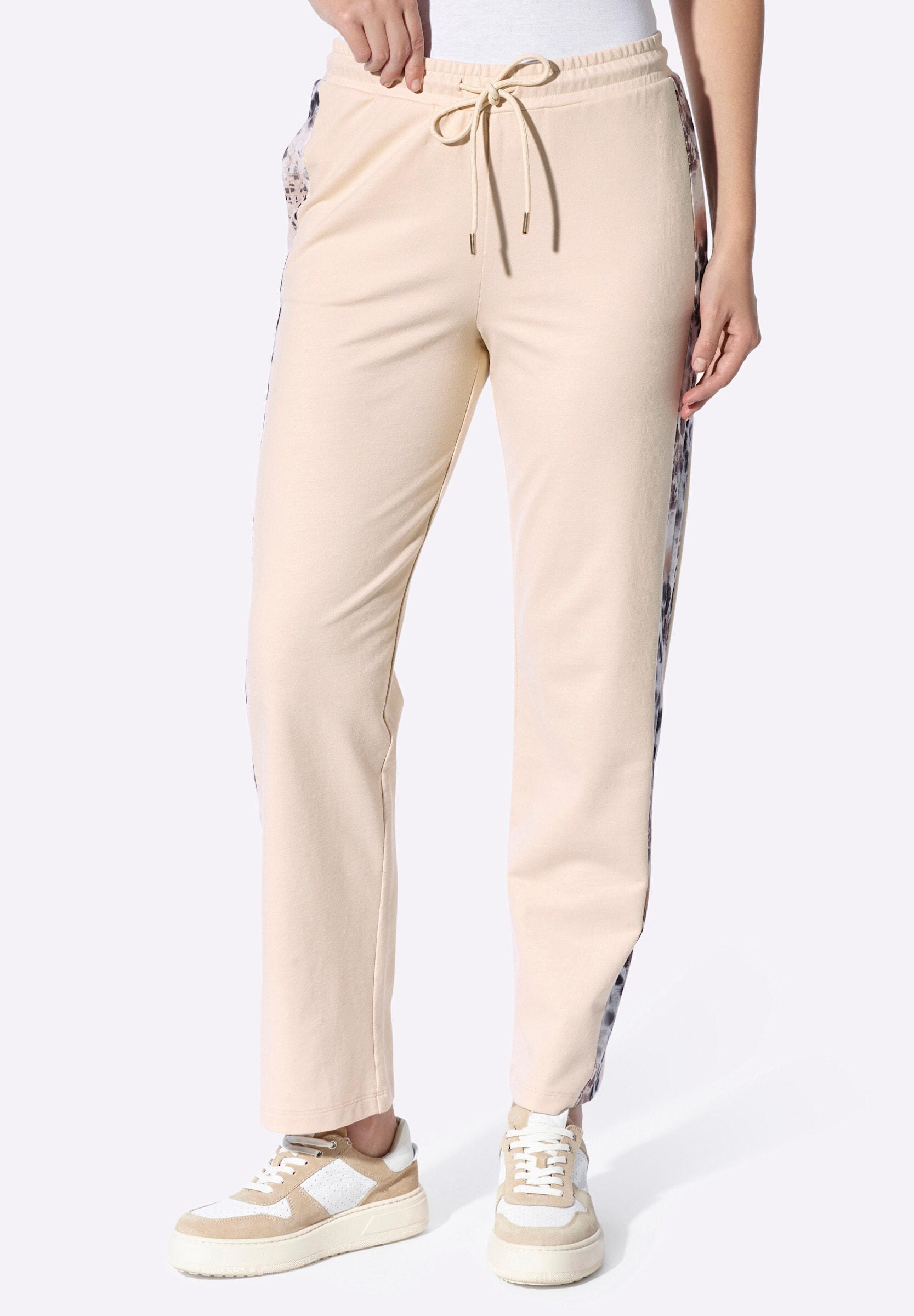 heine Jogginghose »Sweathose Sweathose mit Animal-Details«