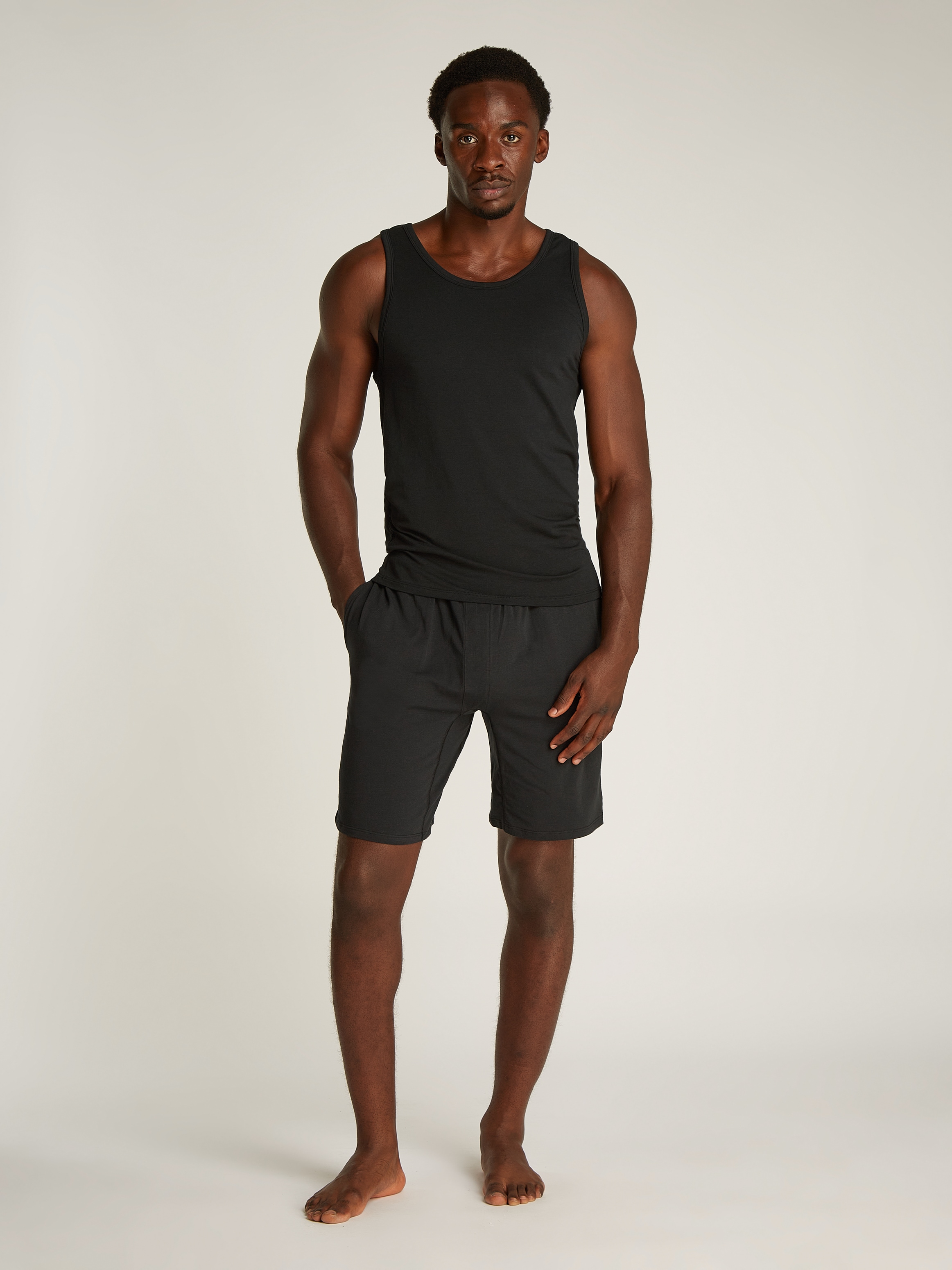 Calvin Klein Underwear T-Shirt »TANK 3PK«, (Packung, 3 tlg., 3er-Pack), mit Logo am Saum