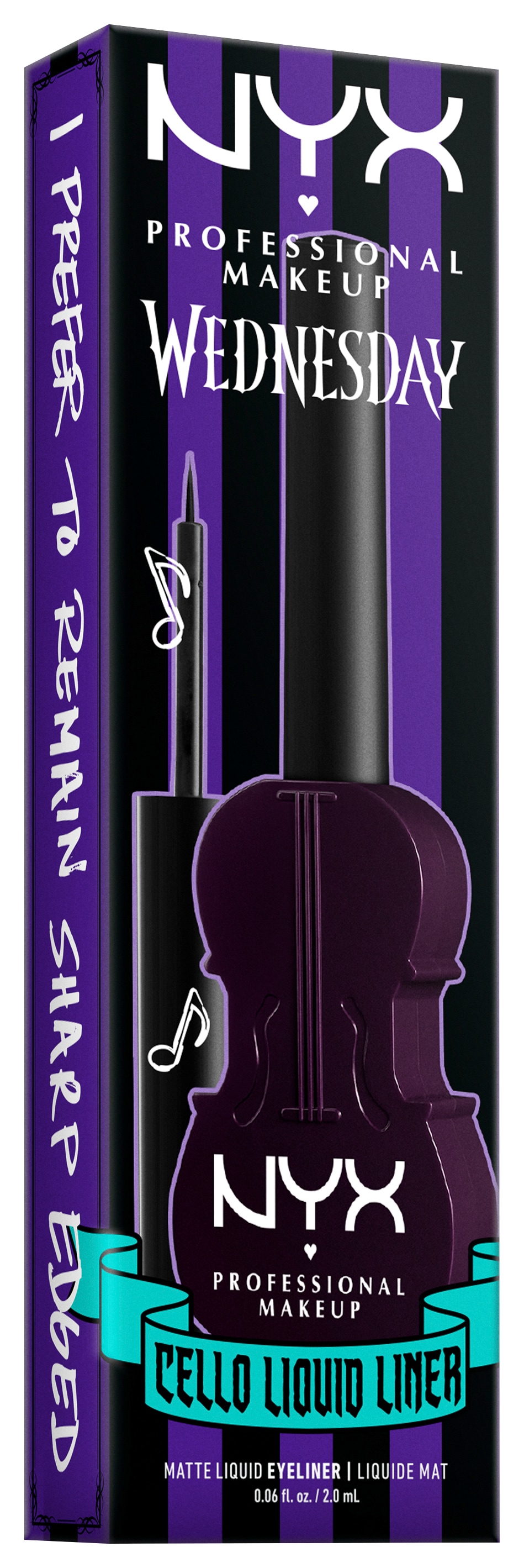 NYX PROFESSIONAL MAKEUP Eyeliner »Wednesday Cello Liquid Eyeliner«