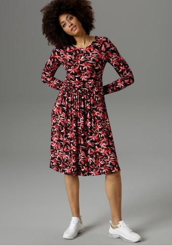Aniston SELECTED Jerseykleid, mit harmonischem Blumendruck kaufen