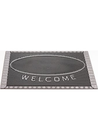 CarFashion Fußmatte »SC Clean Welcome«, rechteckig, 8 mm Höhe, Schmutzfangmatte, mit... kaufen