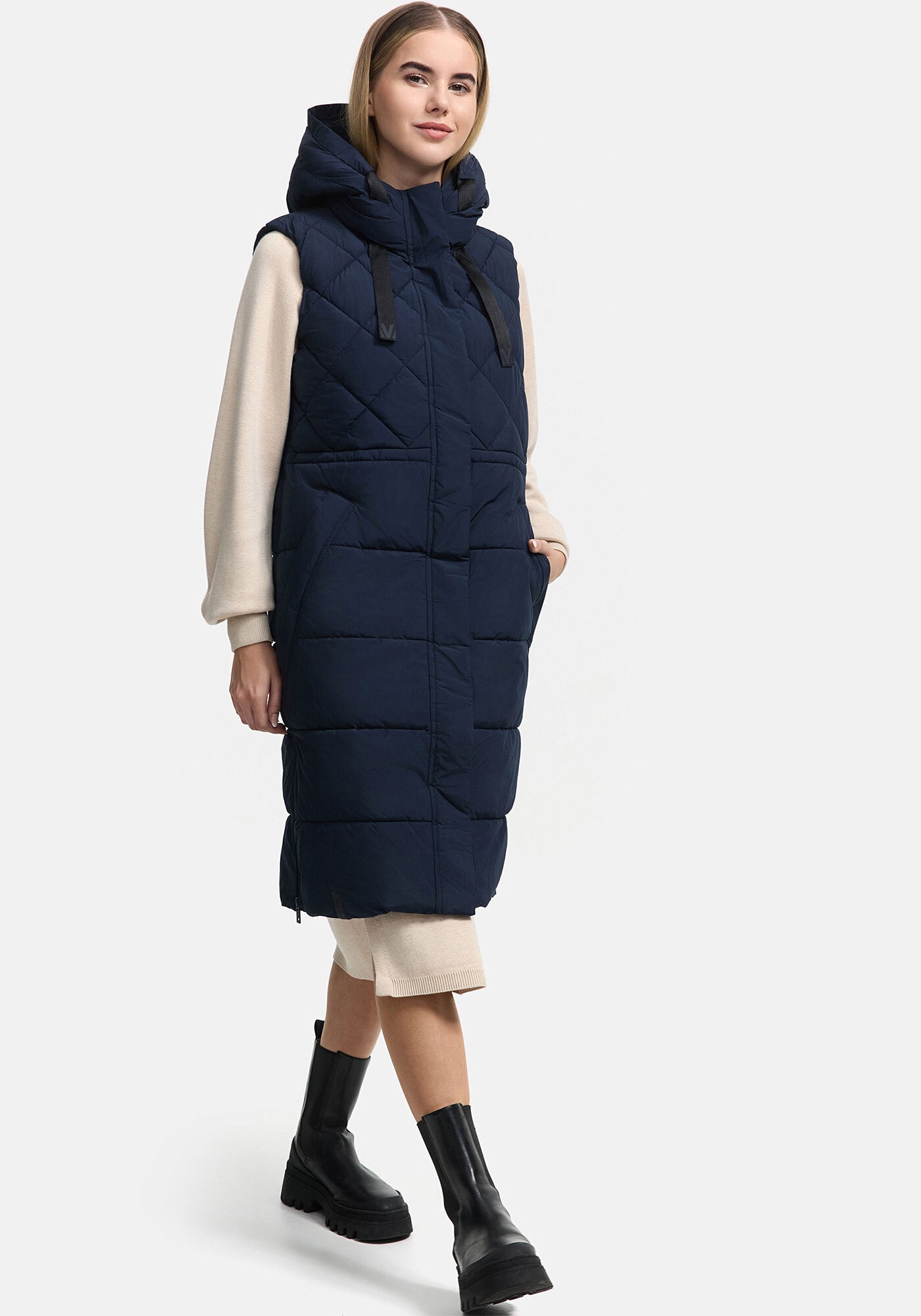 Marikoo Steppweste »Marikoo Narikaa Damen Winterweste N018«