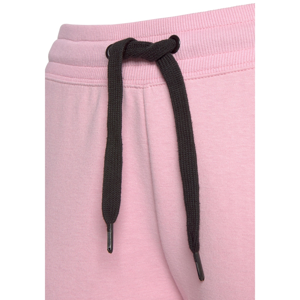 Bench. Loungewear Loungehose, mit Seitenstreifen und geradem Bein, Loungeanzug