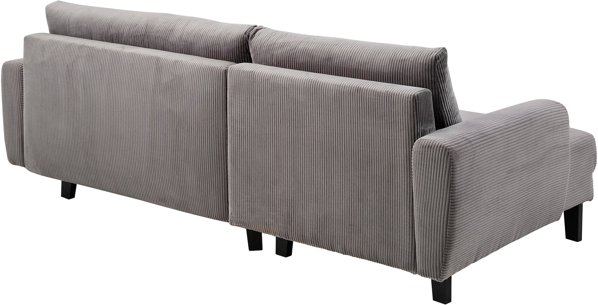 ATLANTIC home collection Ecksofa »Leonid L-Form«, mit Schlaffunktion und Bettkasten