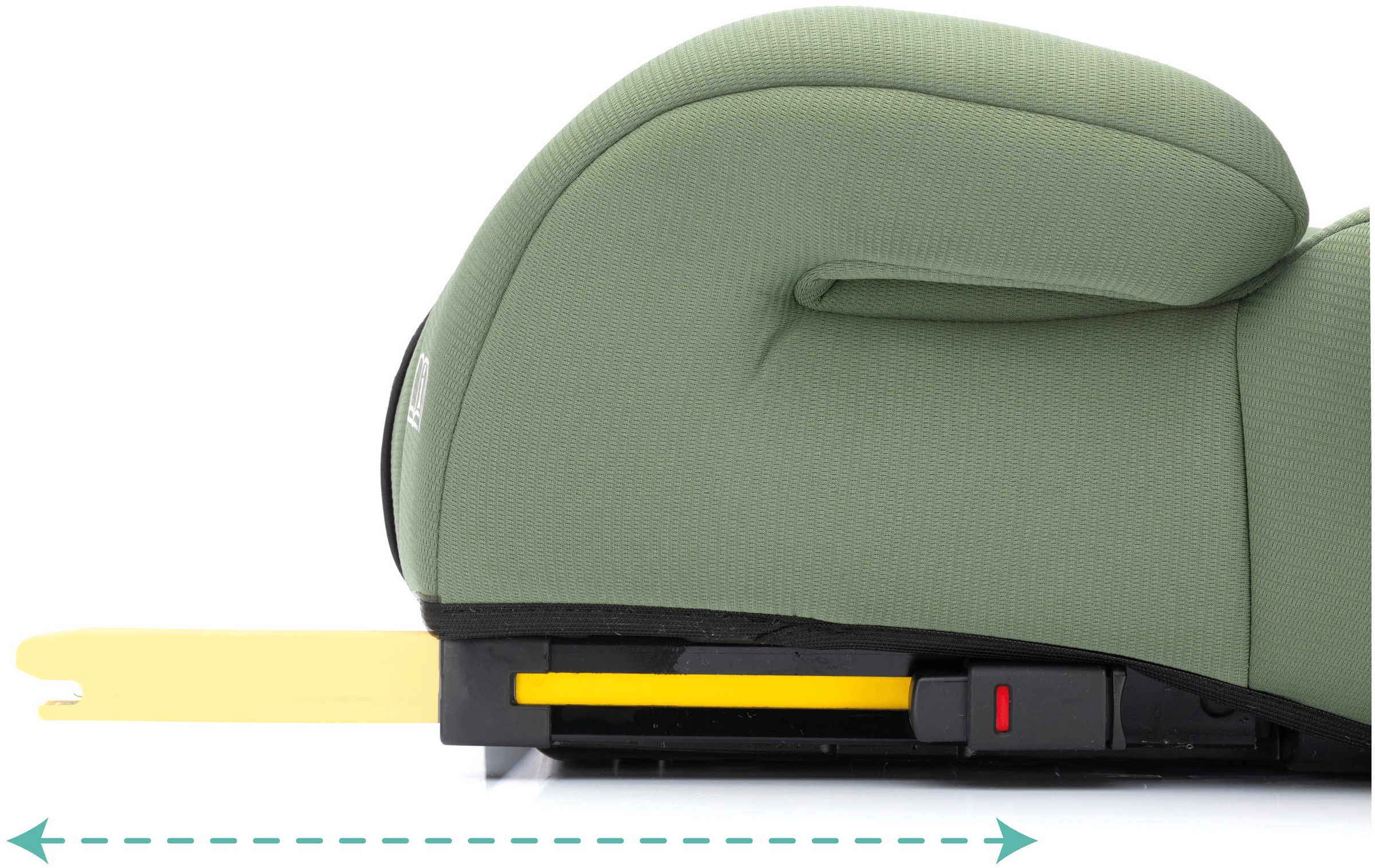 Fillikid Kindersitzerhöhung »Flip Deluxe, Auto mit verlängerbarer Isofix i-size«, 3 Farben erhältlich