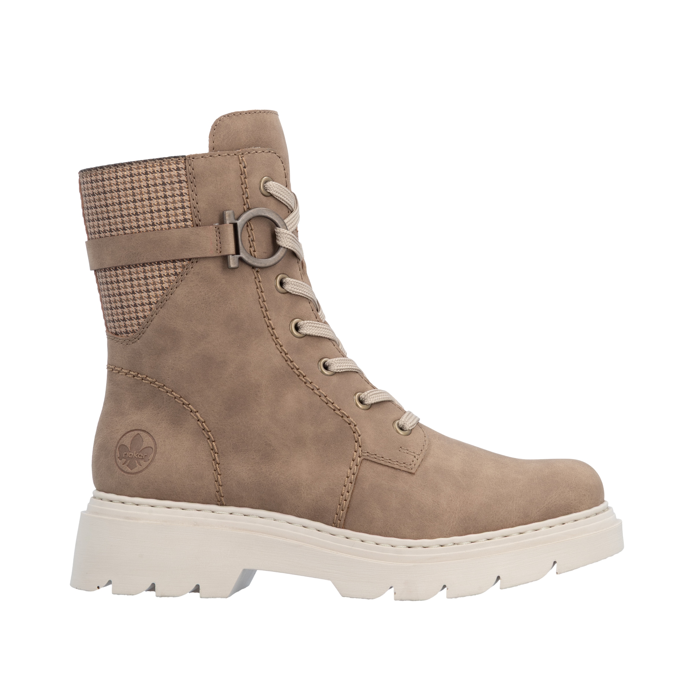 Rieker Schnürboots  Schnürstiefelette mit markanter Laufsohle
