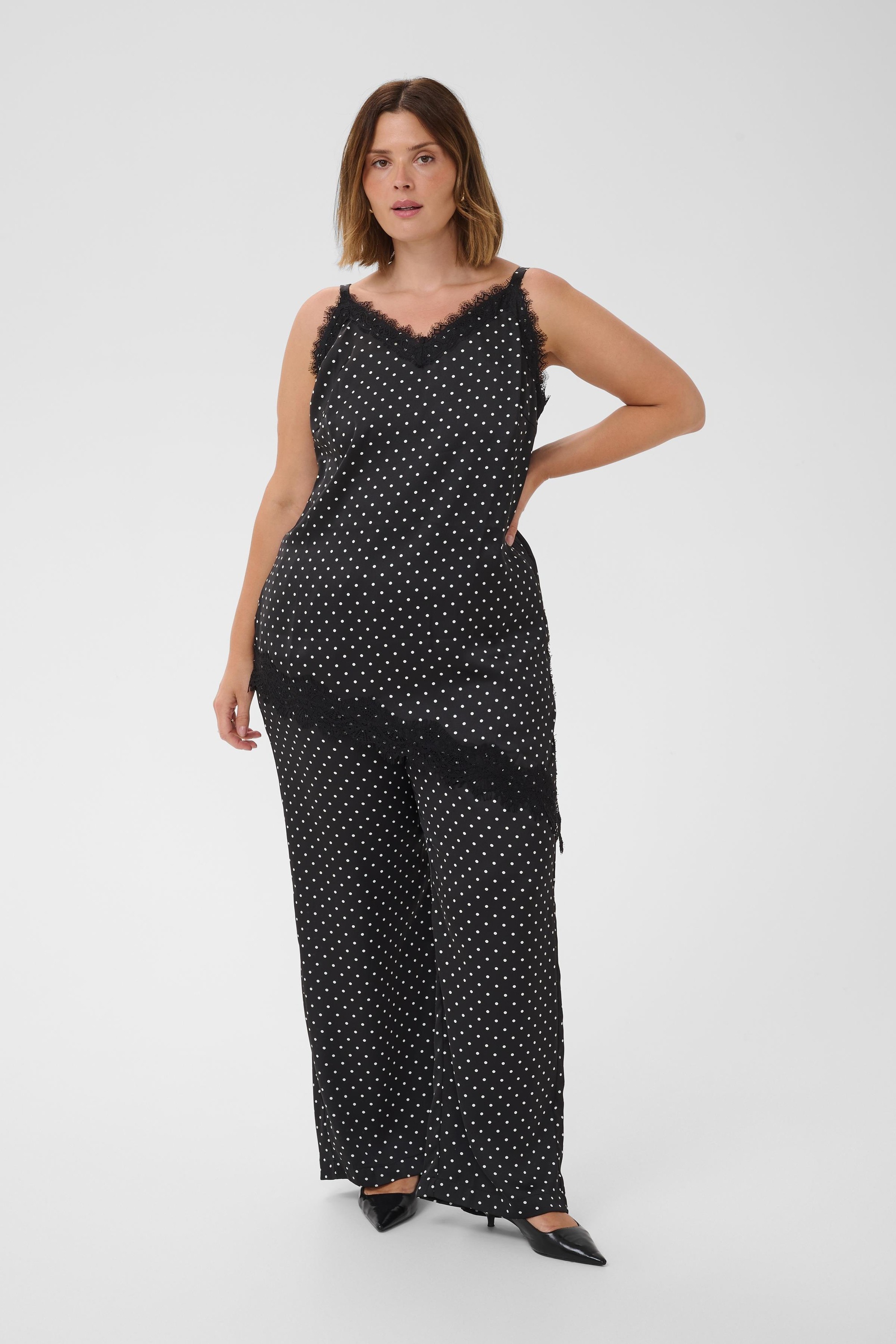 KAFFE Curve Stoffhose »Damen Casual Hose KCmissu«