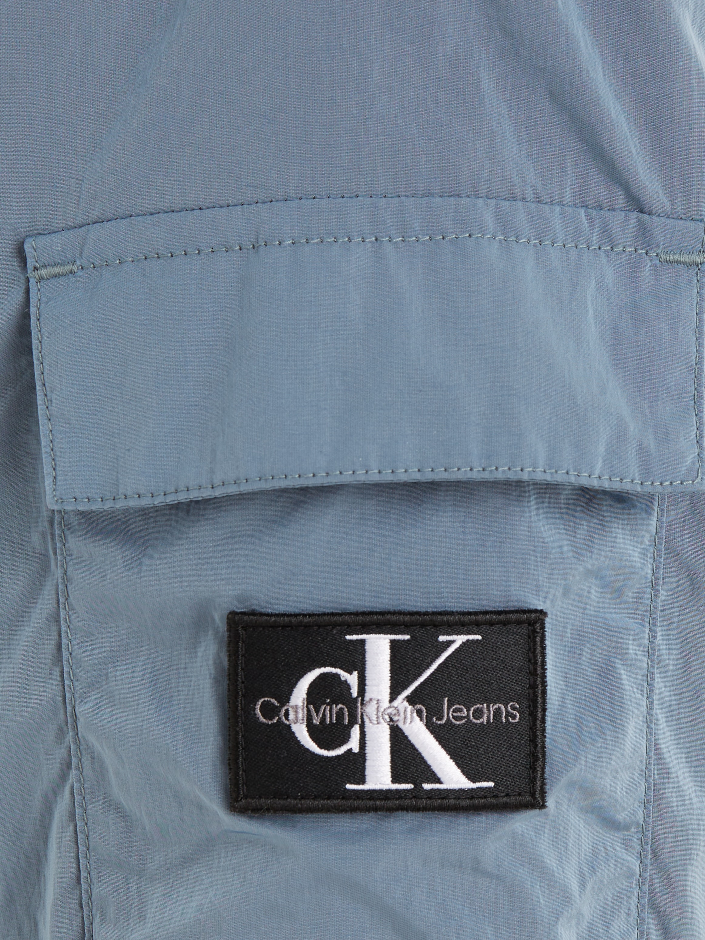 Logopatch online BOMBER«, Klein kaufen Bomberjacke mit NYLON Jeans »STRUCTURED Calvin | UNIVERSAL ZIPPED