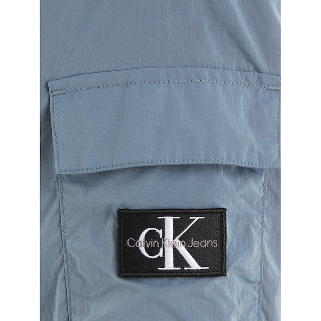 Calvin Klein Jeans Bomberjacke »STRUCTURED NYLON ZIPPED BOMBER«, mit  Logopatch online kaufen | UNIVERSAL