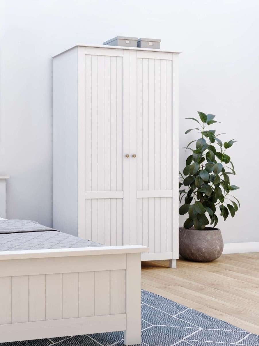 OTTO home Kleiderschrank »Juventus, Drehtürenschrank, Schrank« mit 2 Türen, 97 cm breit, aus massiver Kiefer, FSC®-zertifiziert