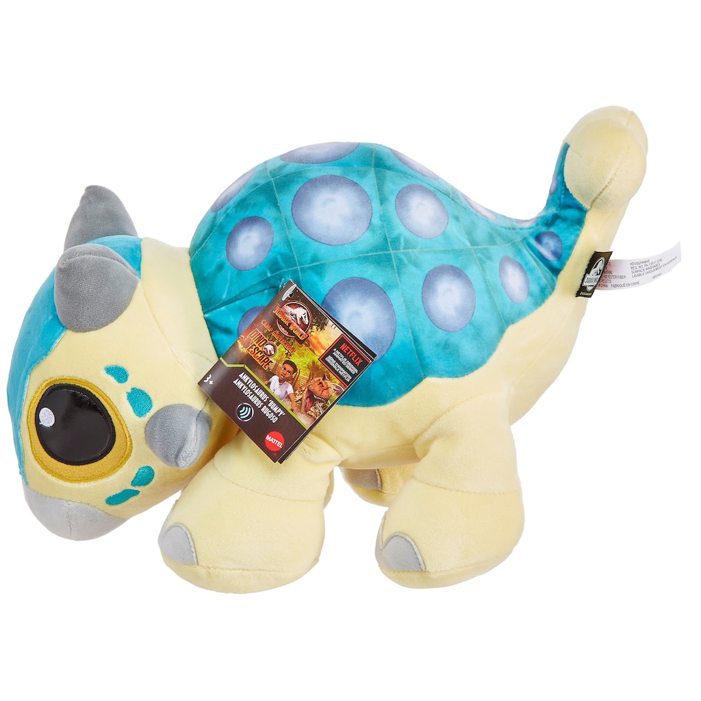 Mattel® Kuscheltier »Jurassic World, Dinosaurier Ankylosaurus Bumpy«