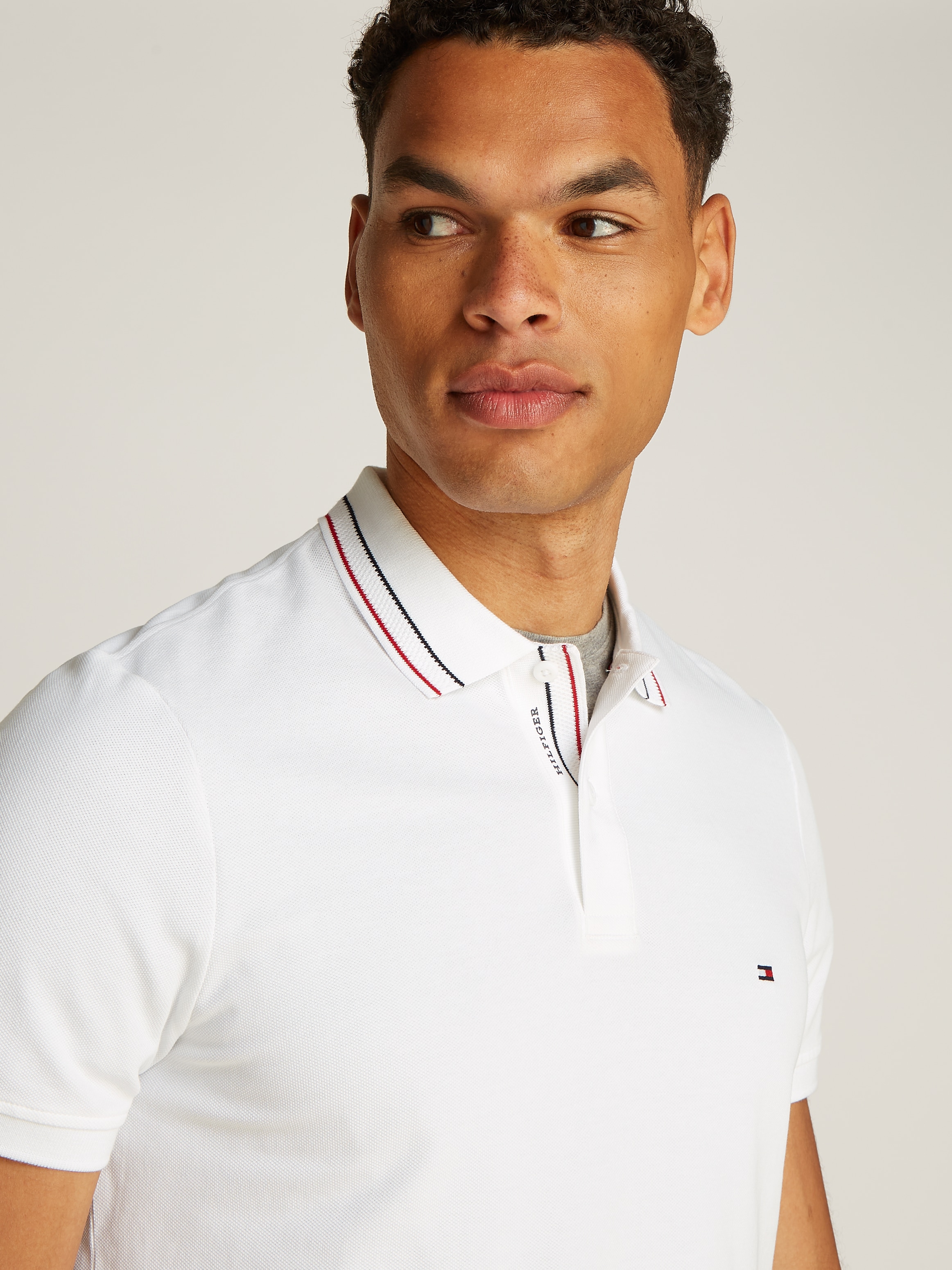 Tommy Hilfiger Poloshirt »PLACKET INTEREST REG POLO«