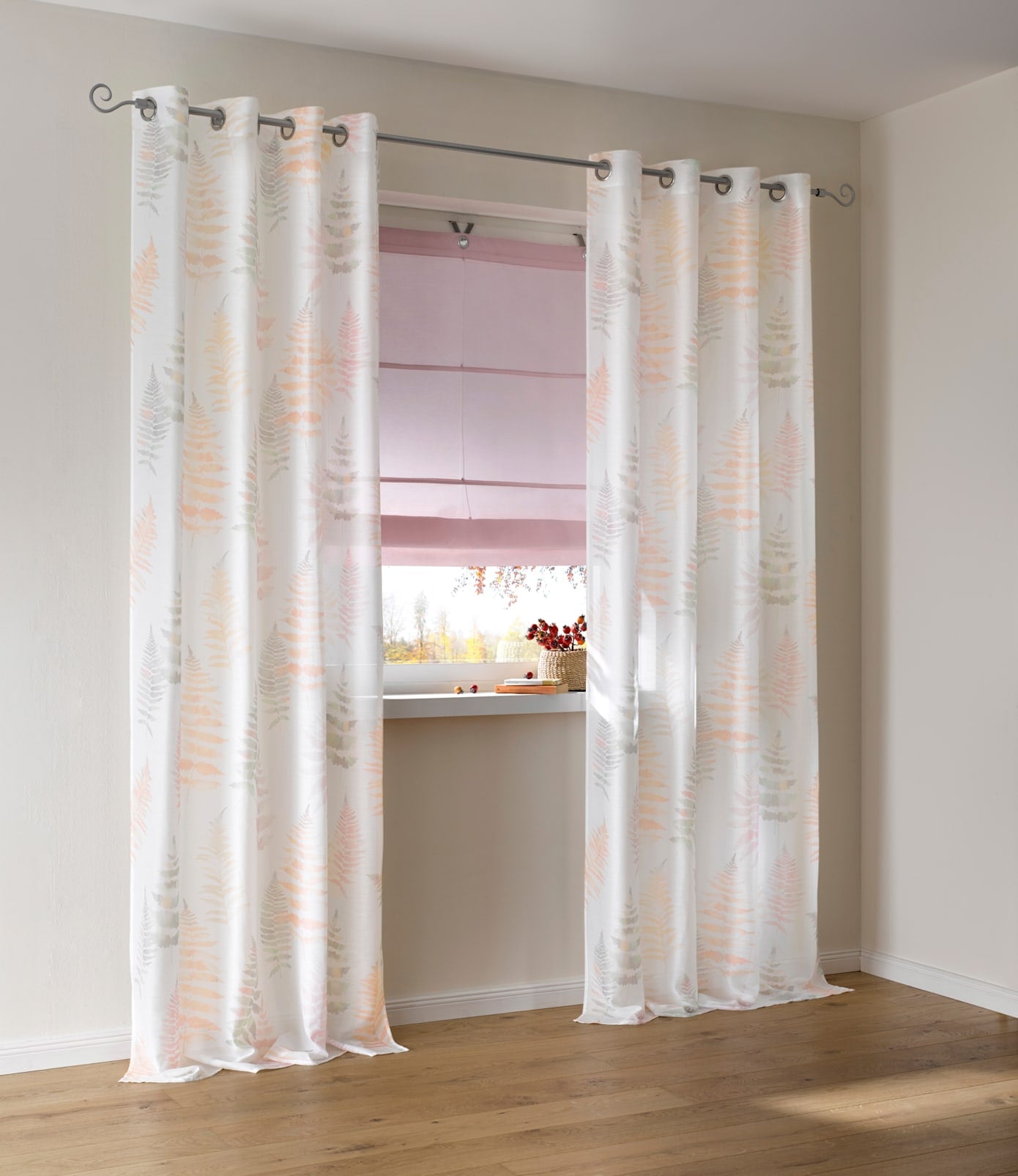 heine home Raffrollo mit Ösen