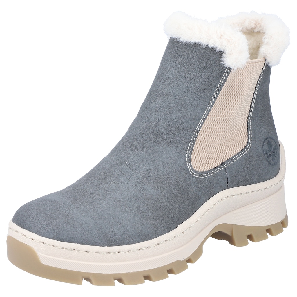 Rieker Winterstiefelette, mit Fellimitat-Besatz