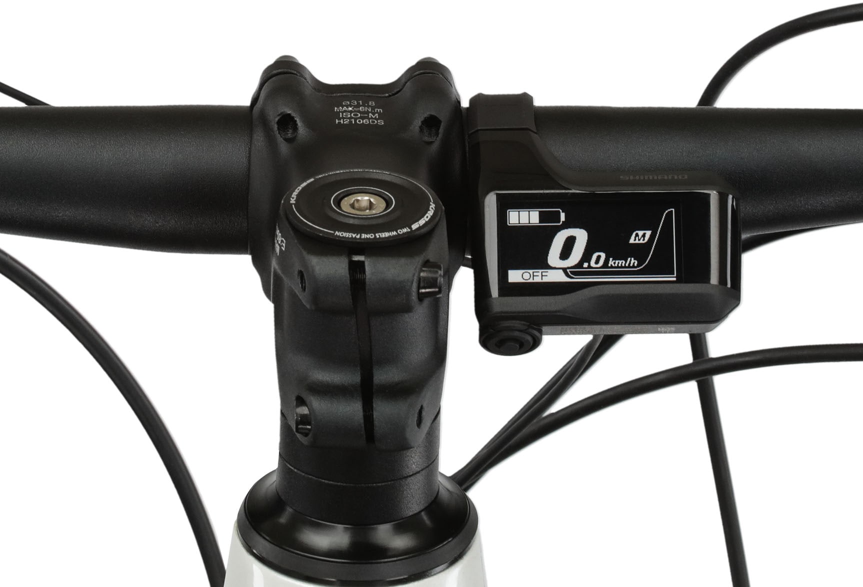 Kross E-Bike »E-MTB Level Boost 3.0 29 Zoll weiß«, 12 Gang, Shimano, DEORE SLX M7100, Mittelmotor 250 W, Pedelec, Elektrofahrrad für Damen und Herren