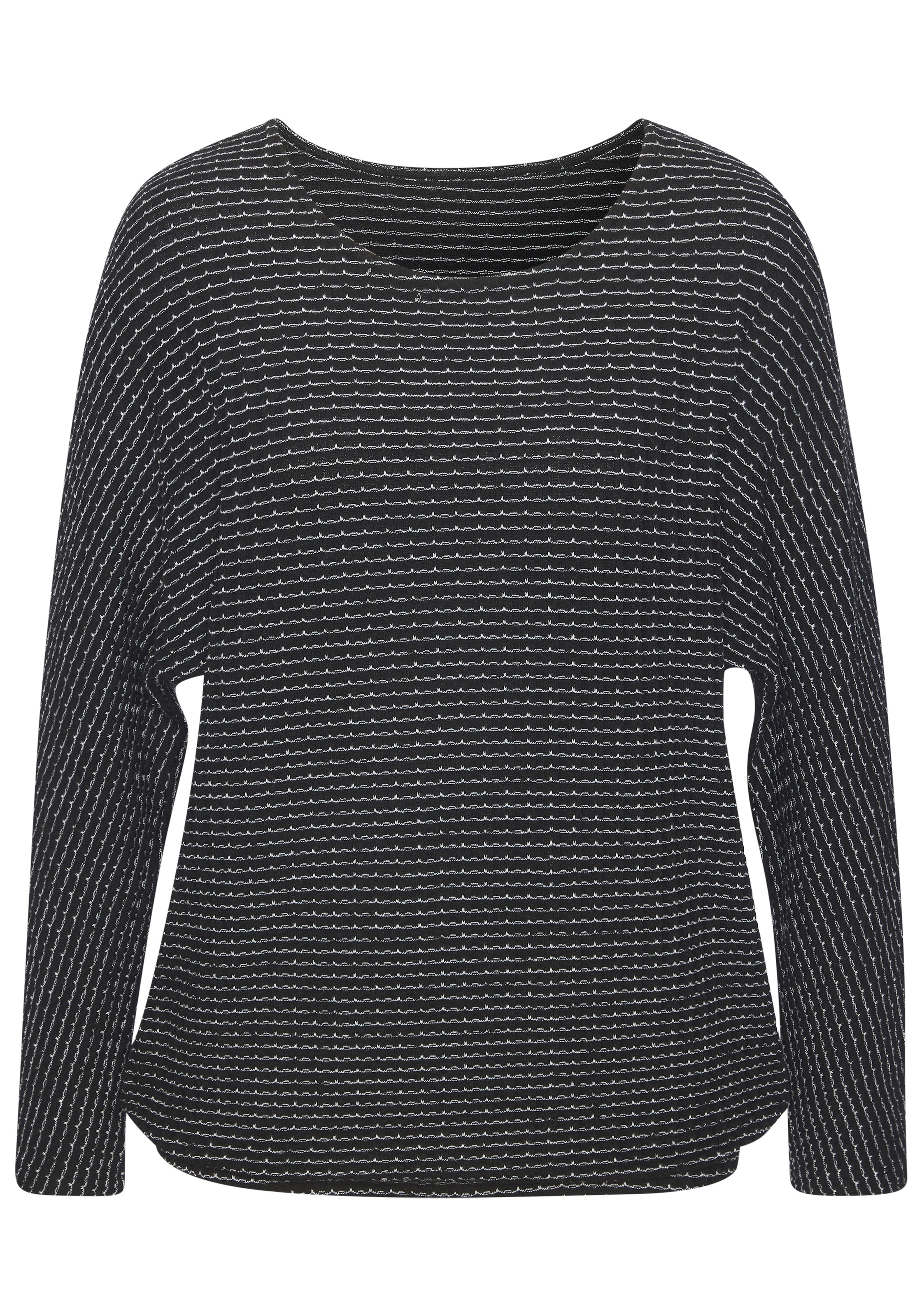 Vivance Langarmshirt »aus strukturierter Strickqualität«, (Set), aus strukturierter Strickqualität